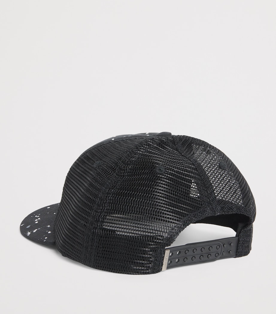 Vintage Trucker Hat BLACK Image 3
