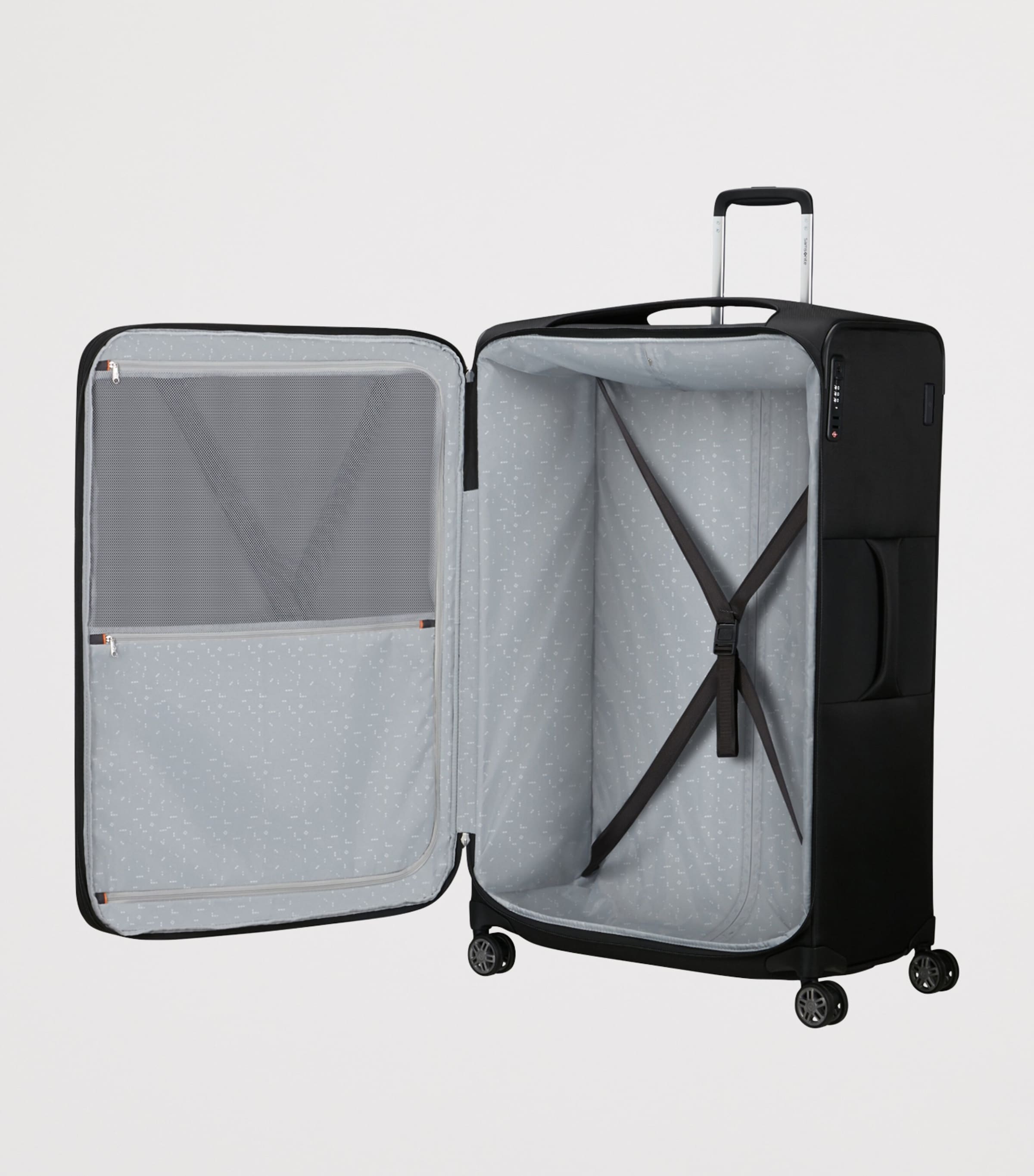 Expandable Re-Lite Spinner Suitcase (83cm) BLACK 1041 Image 2