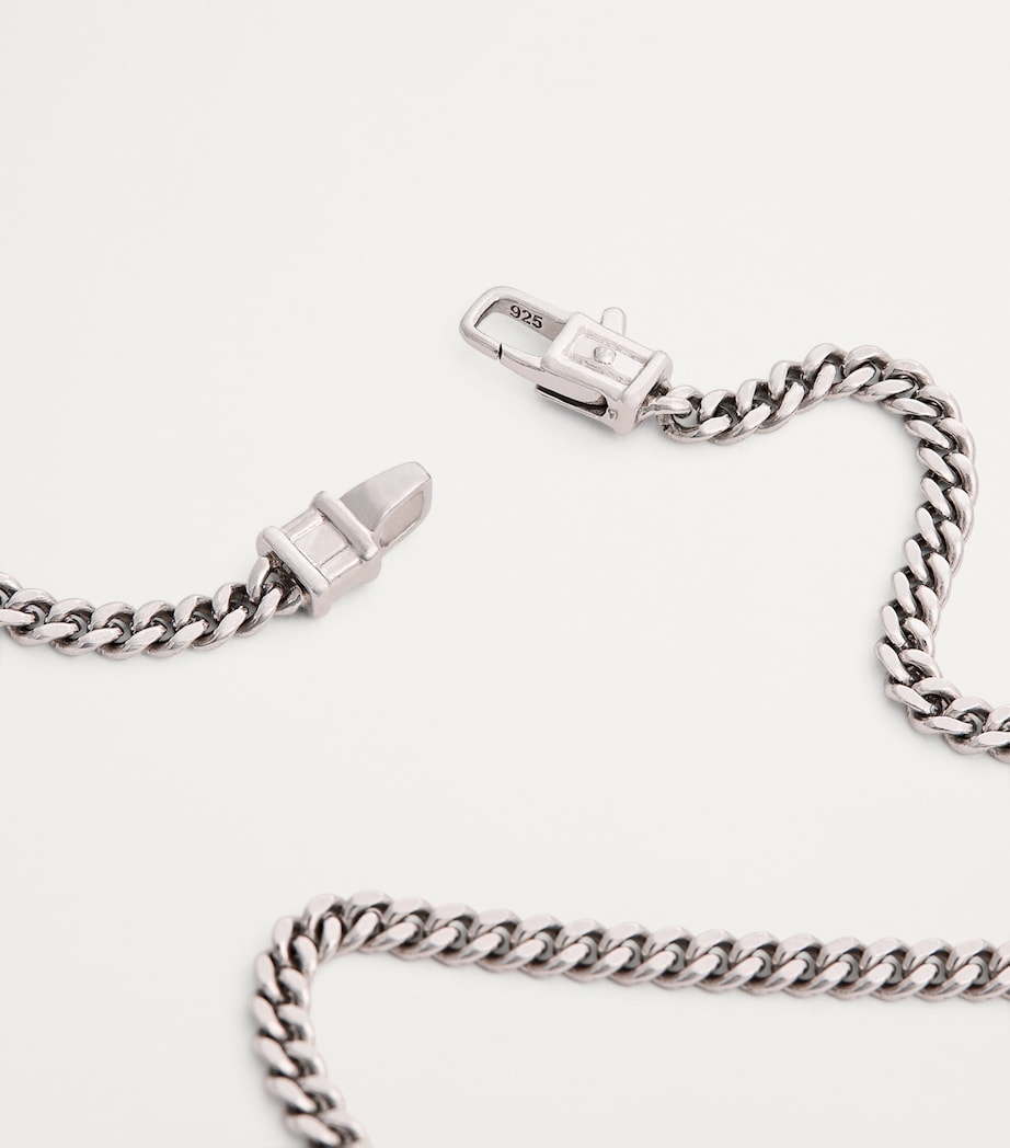 Sterling Silver Curb Chain M Necklace NA Image 6