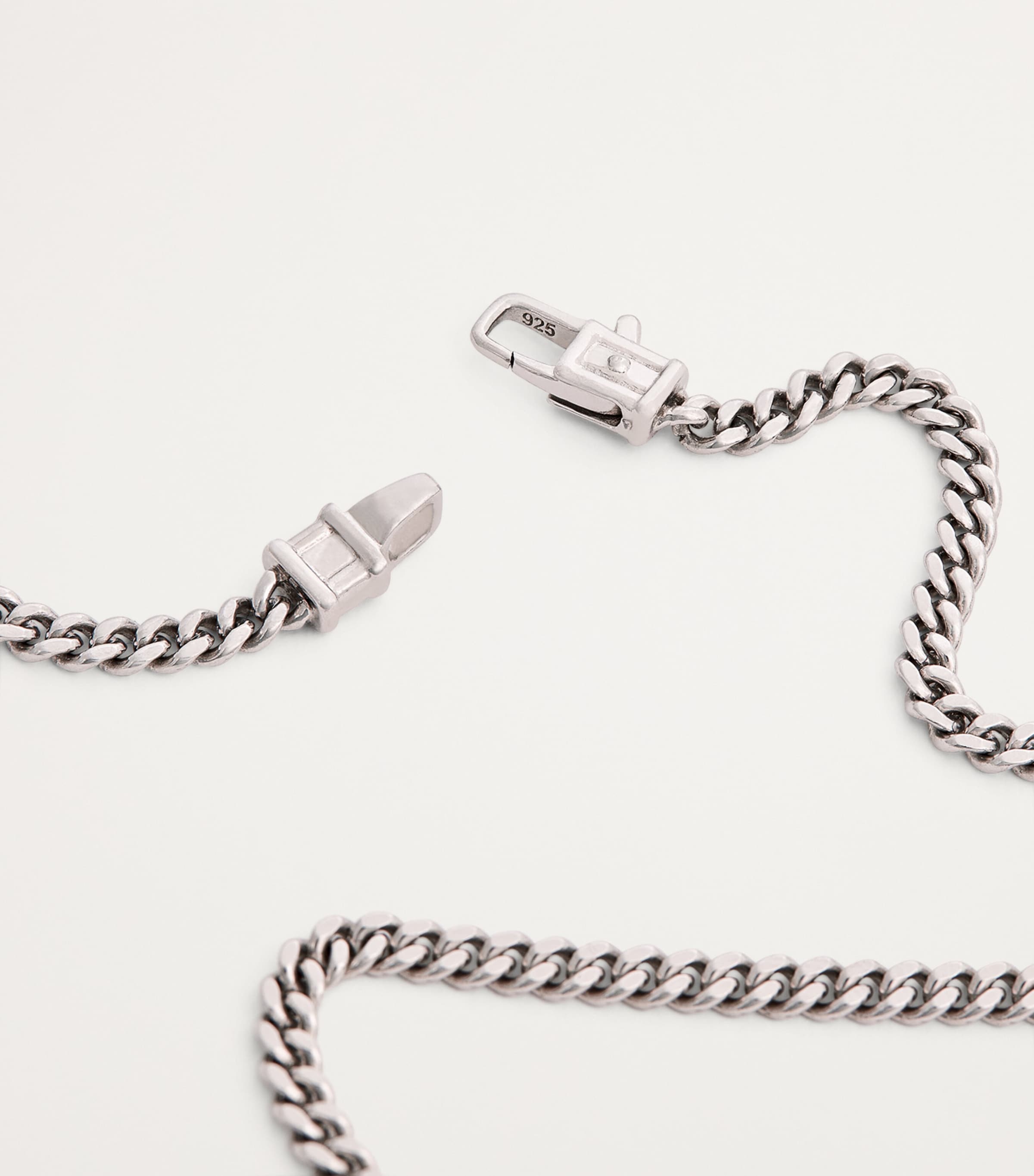 Tom Wood Sterling Silver Curb Chain M Necklace | Harrods US