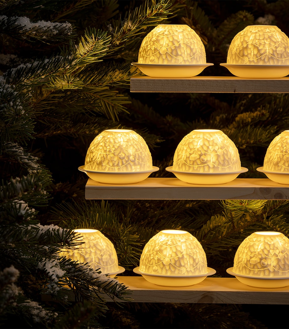 Christmas Tree LED Votivelight Lithophane BLANC Image 3