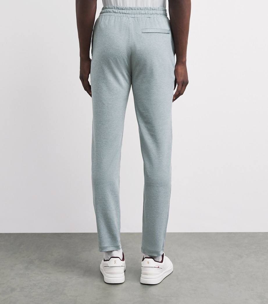 VUORI Mens Ponto Performance Sweatpants Hyb Misty Blu Heathr Image 5