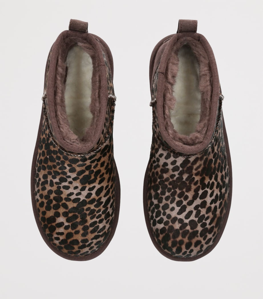 Pony Hair Ultra Mini Capian Ankle Boots BROWN/OTH Image 4