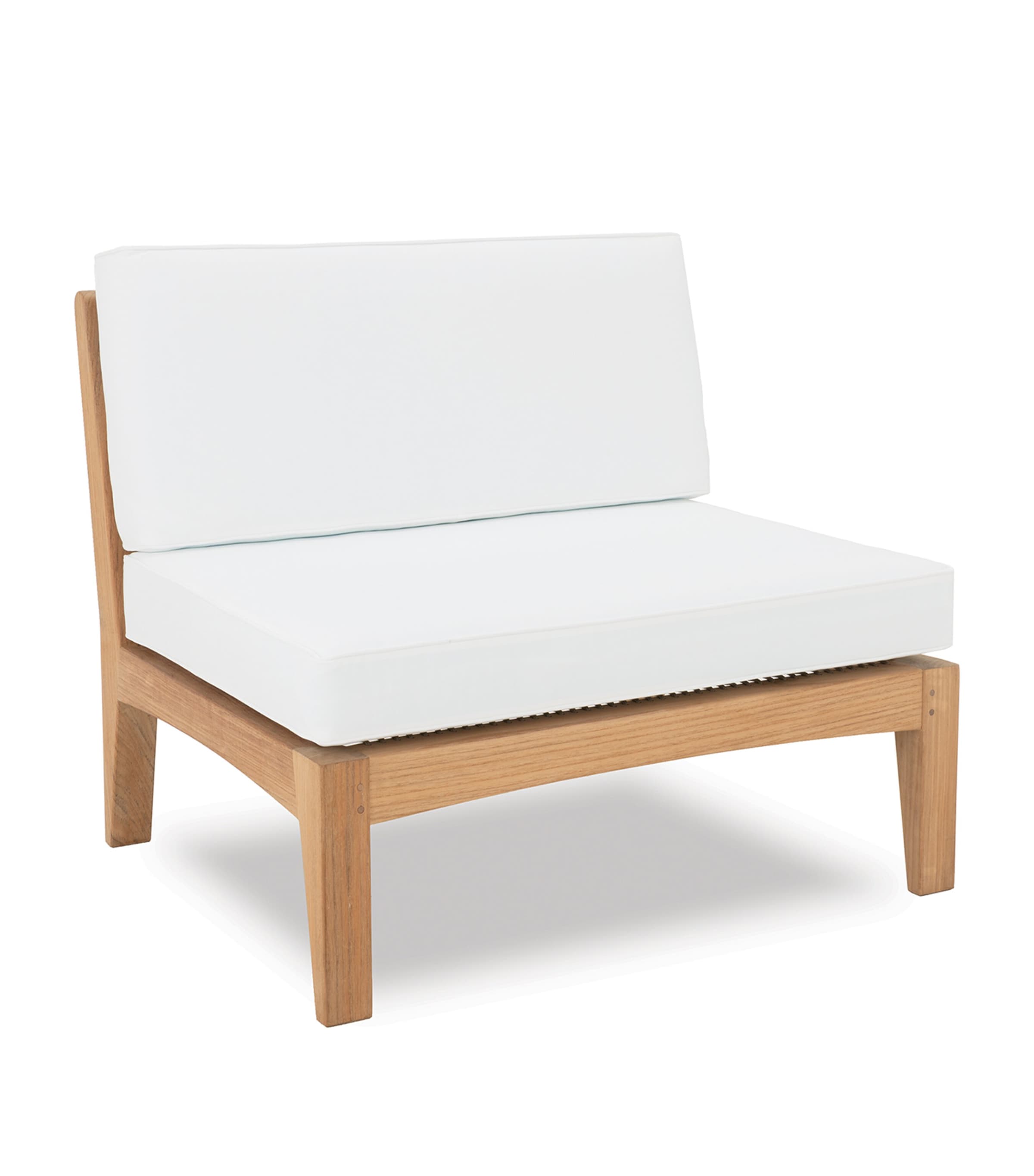 Indian Ocean Cove Modular Outdoor Centre Lounge Chair White Image 1