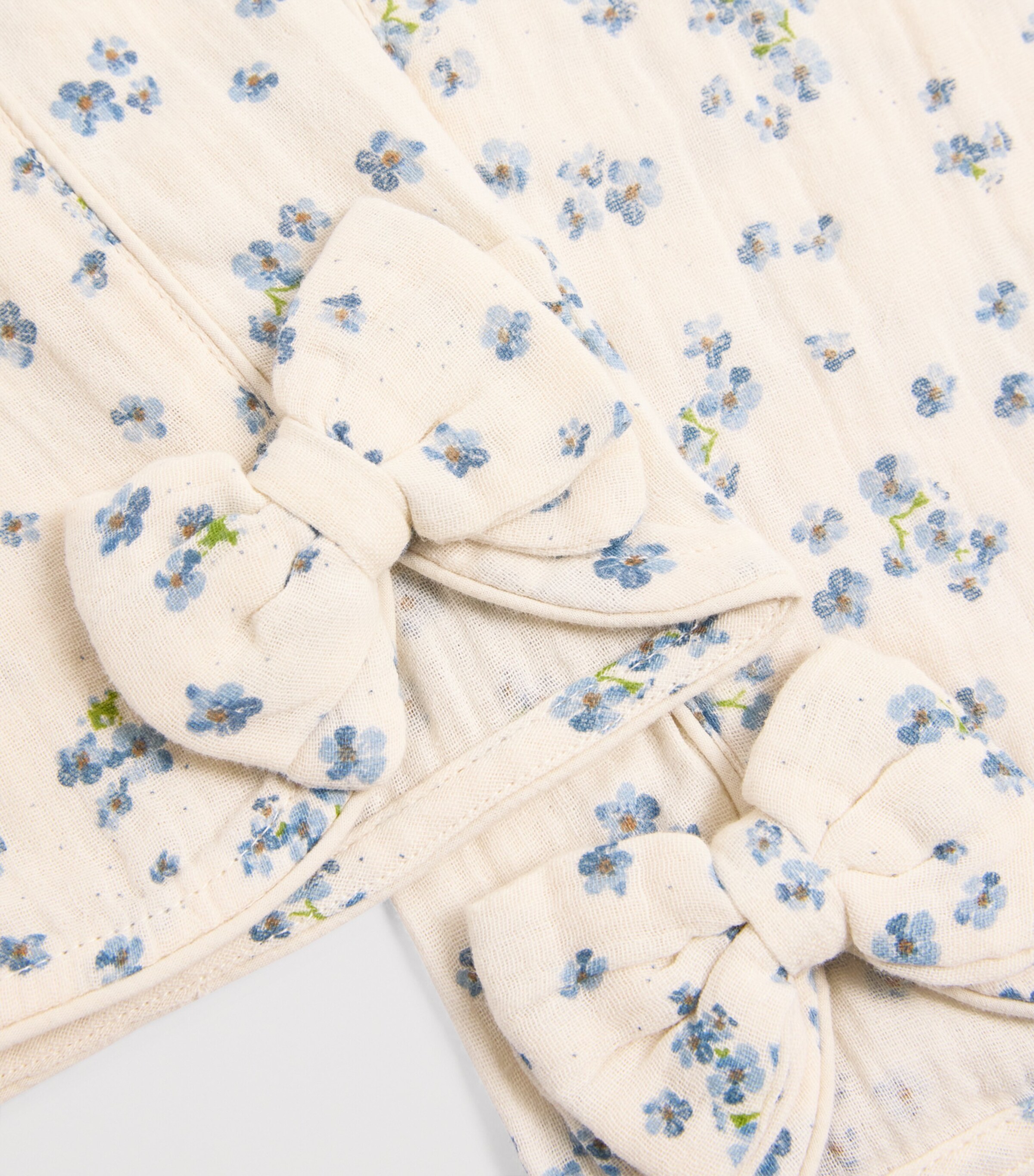 x RHW Muslin Floral Trousers (5-8 Years) FORGET ME NOT Image 3