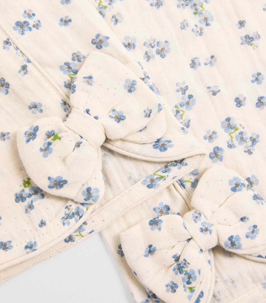 x RHW Muslin Floral Trousers (5-8 Years) FORGET ME NOT Image 3