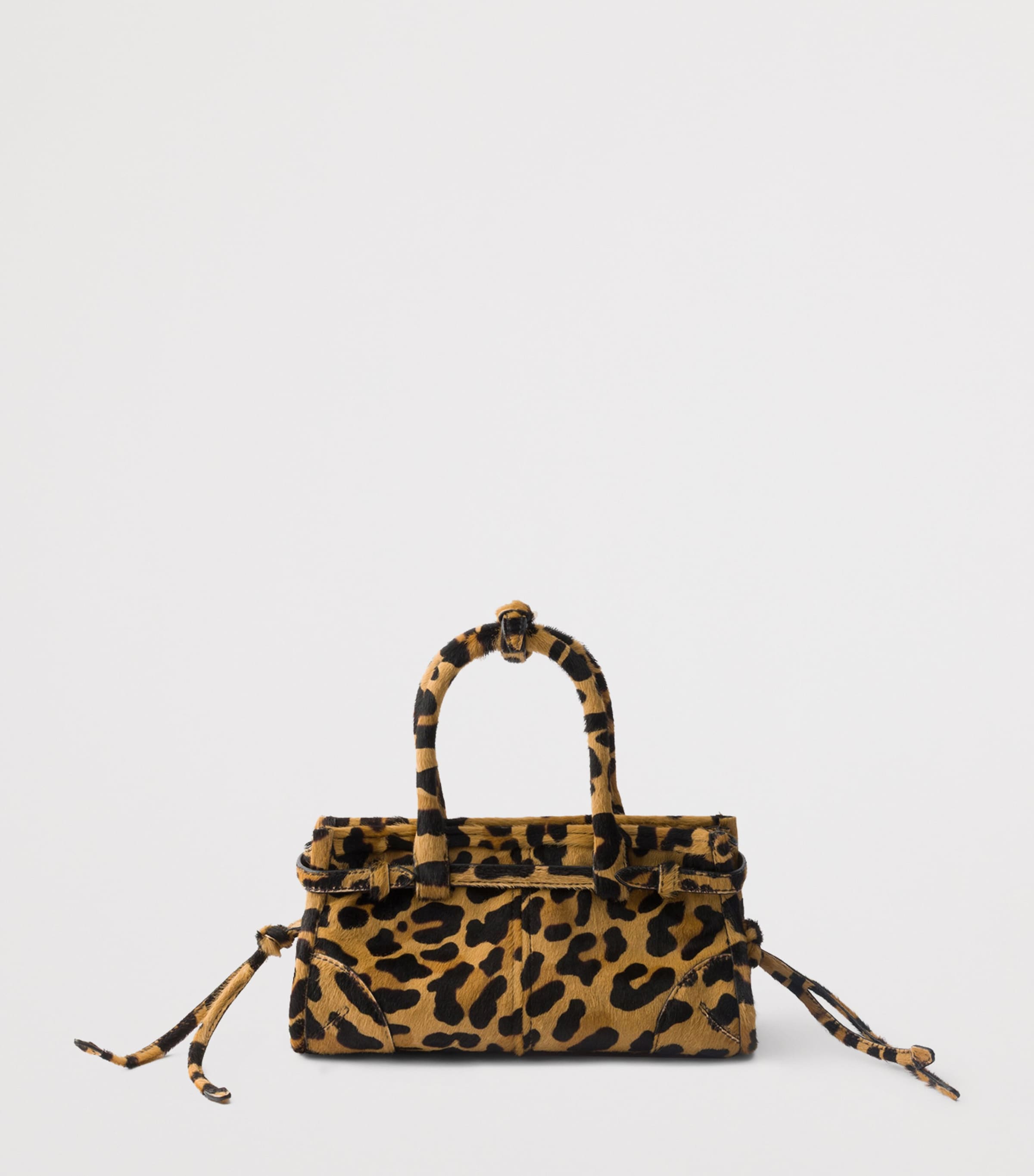 Prada Mini Leather Printed Bonnie Shoulder Bag Image 3