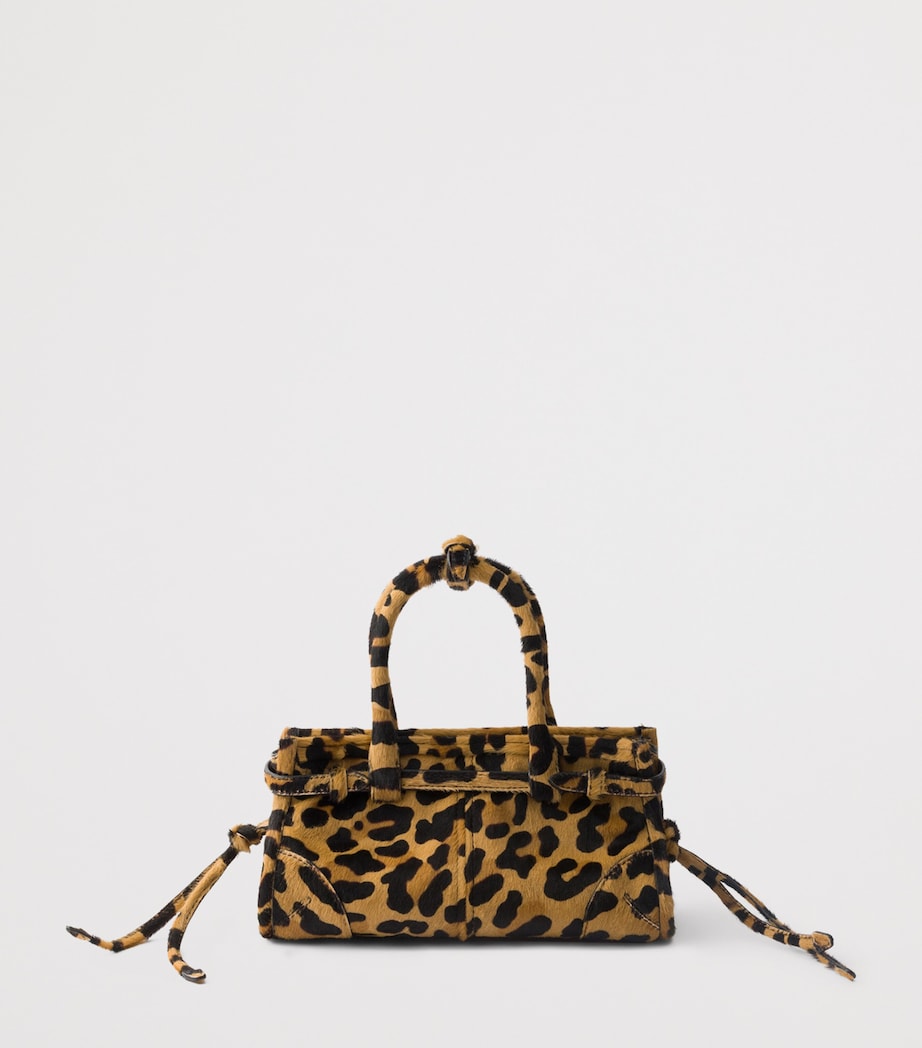 Prada Mini Leather Printed Bonnie Shoulder Bag Image 3