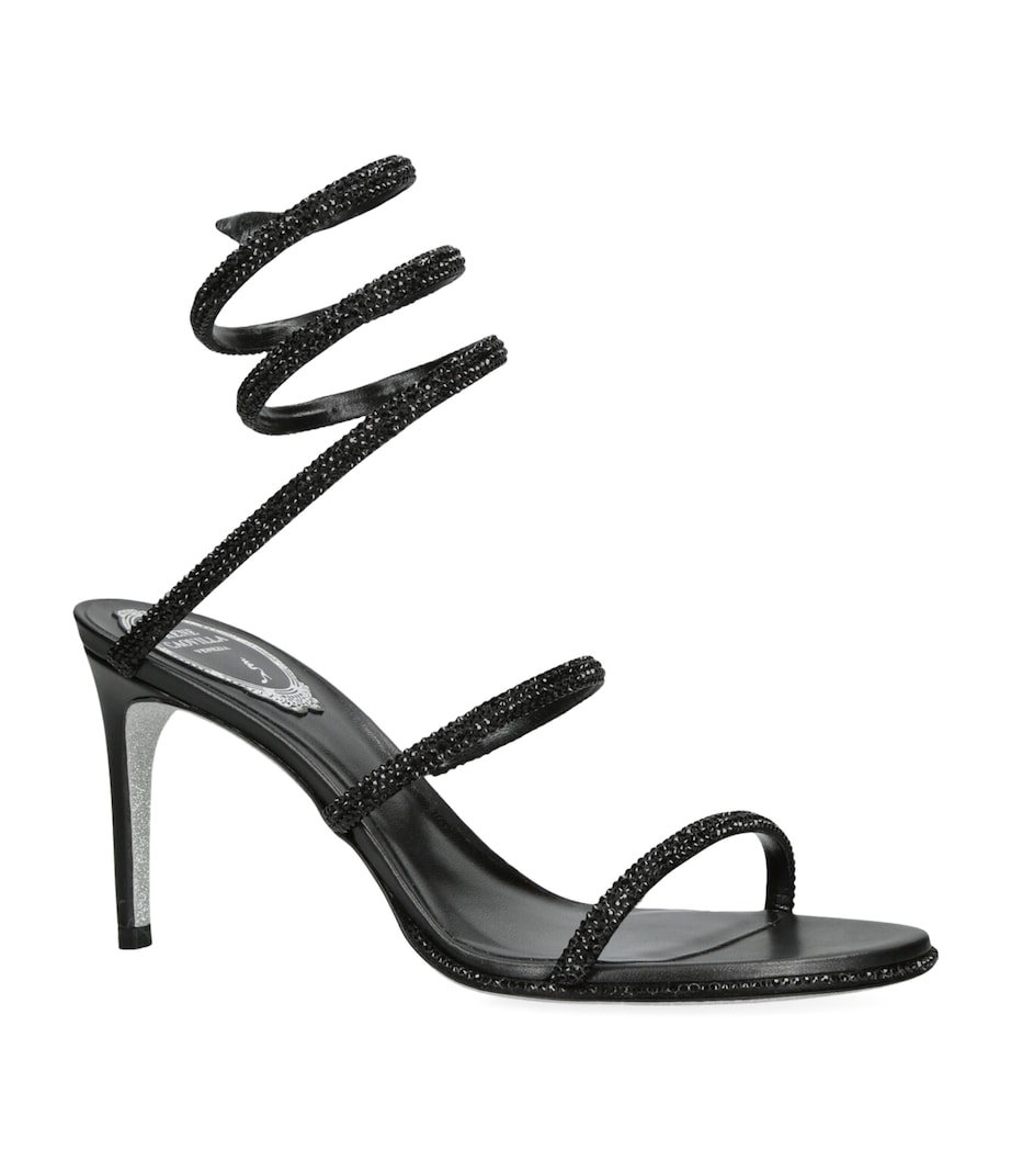 Embellished Cleo Sandals 80 BLACK Image 3