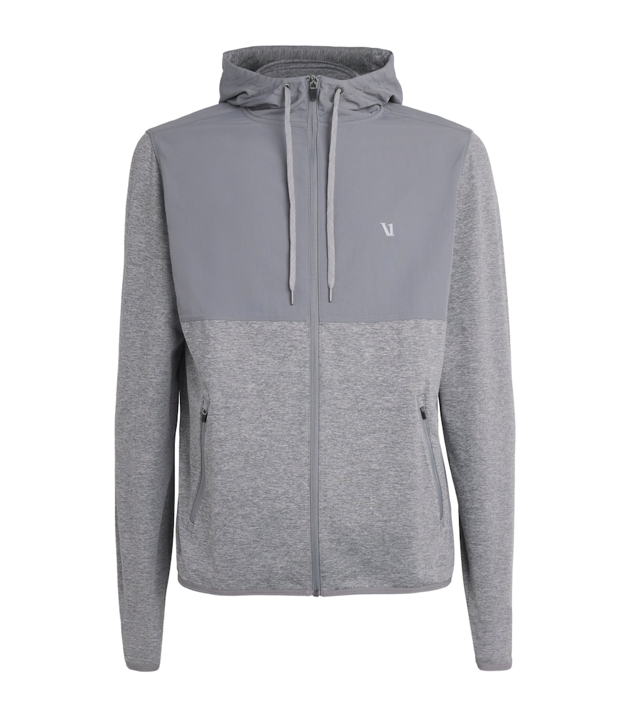 VUORI Mens Sunday Element Jacket Gyh Grey Heather Image 1