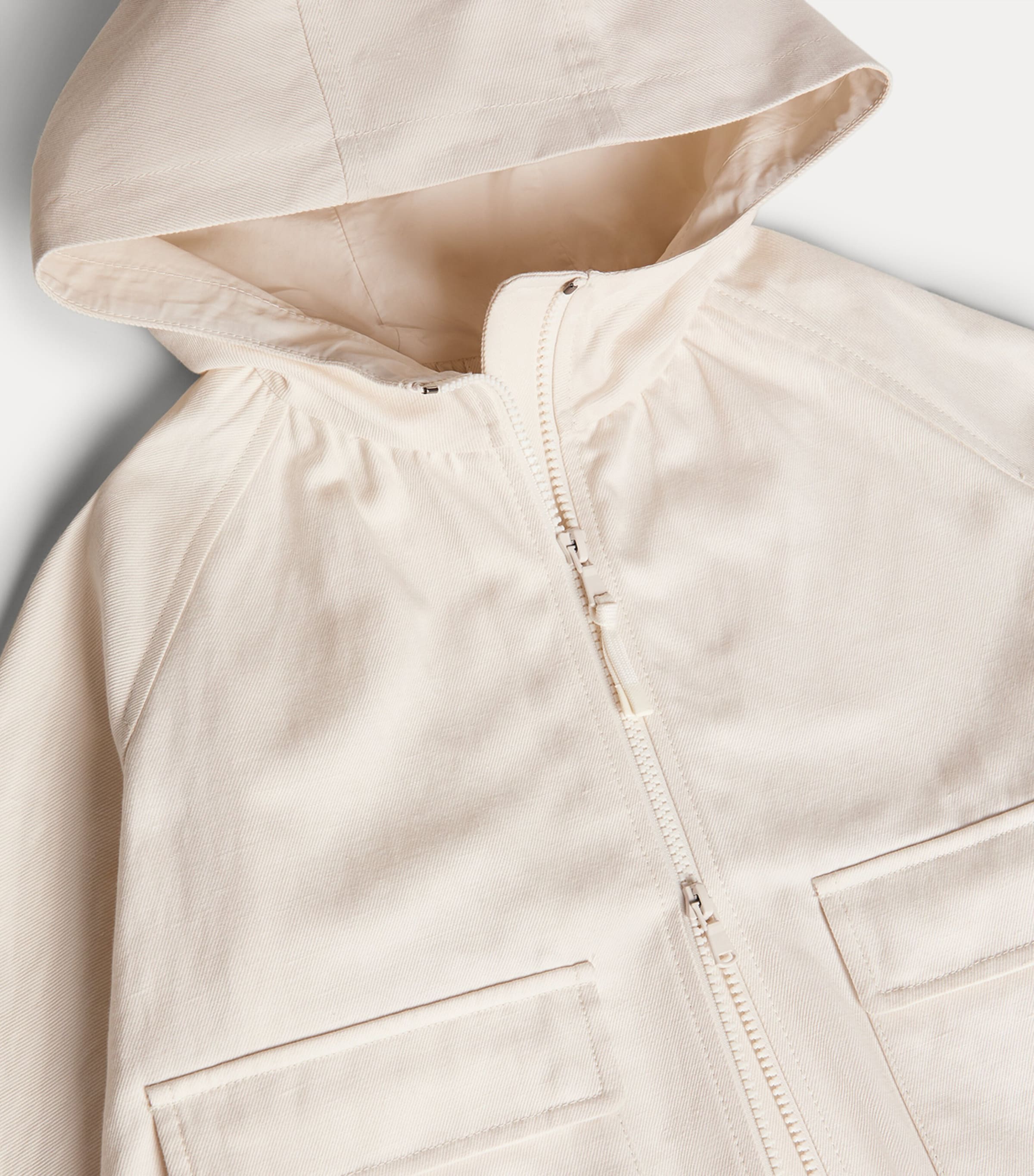 Brunello Cucinelli Kids Cotton-Linen Gabardine Jacket (4-6 Years) Image 3