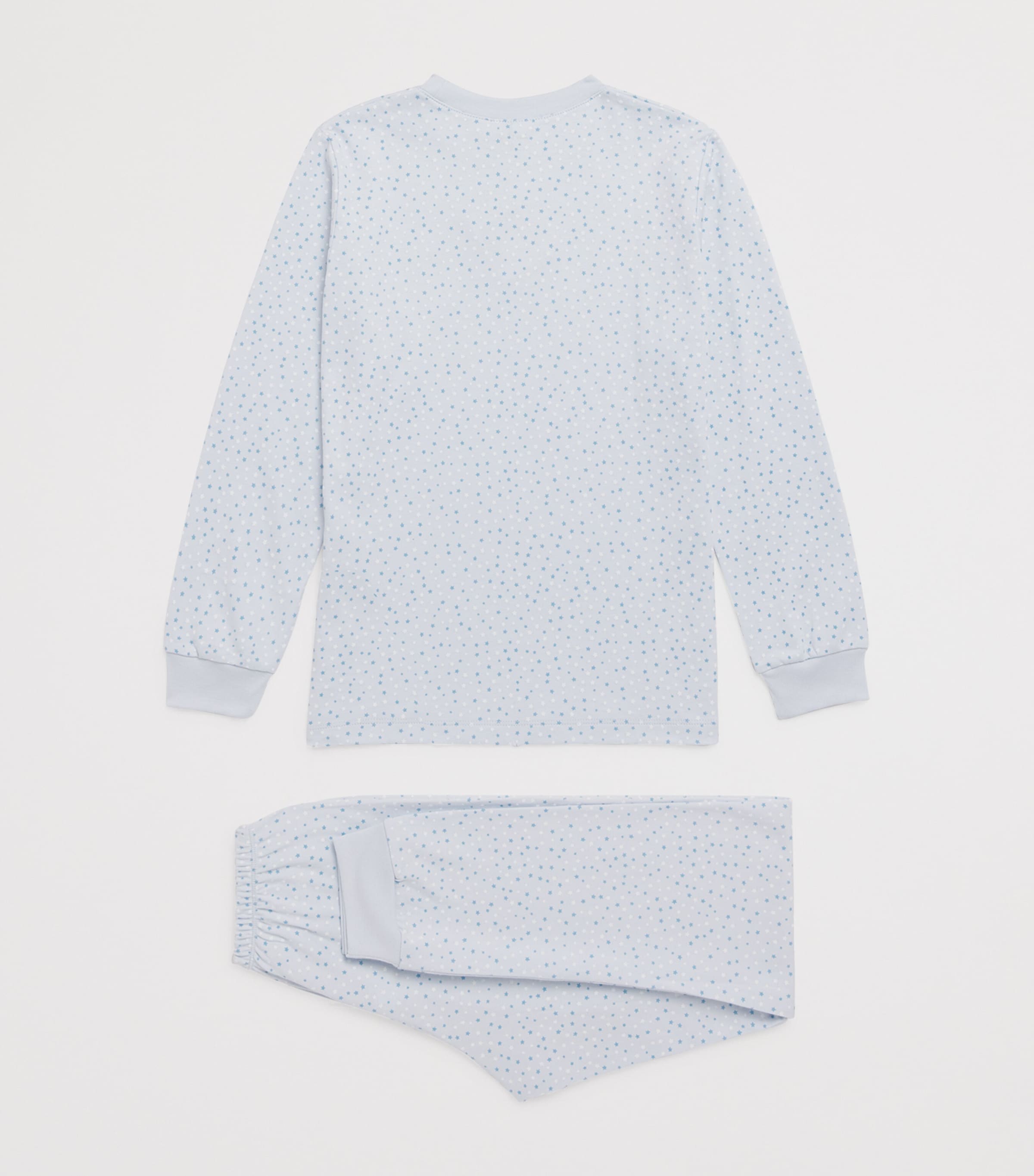 Kissy Kissy Pima Cotton Superstars Pyjama Set (2-6 years) Blue Image 2