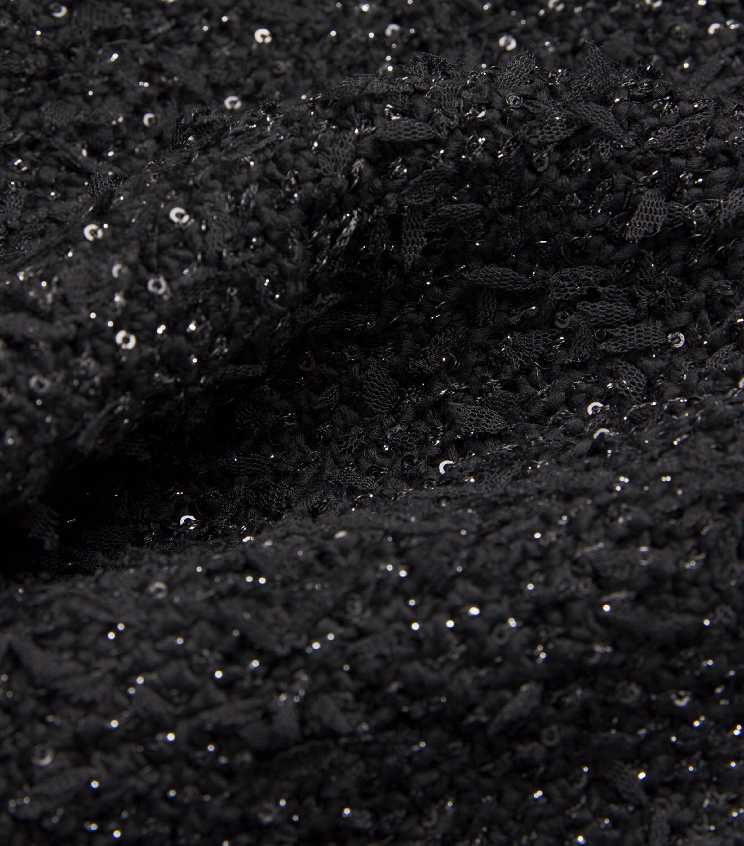Fabiana Filippi Womens Sequinned Mini Skirt Nero Image 5