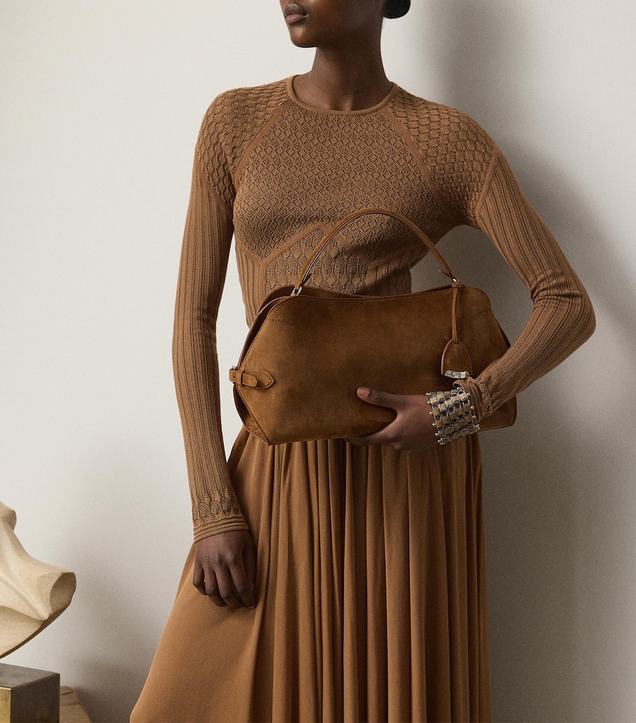 Suede The Ralph Shoulder Bag NUTMEG Image 5