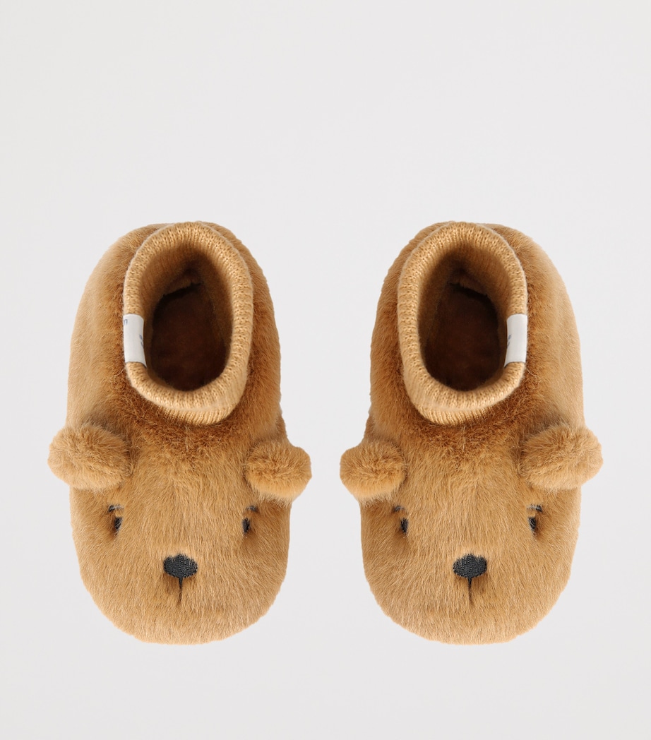 Basim Bear Slippers BROWN Image 2