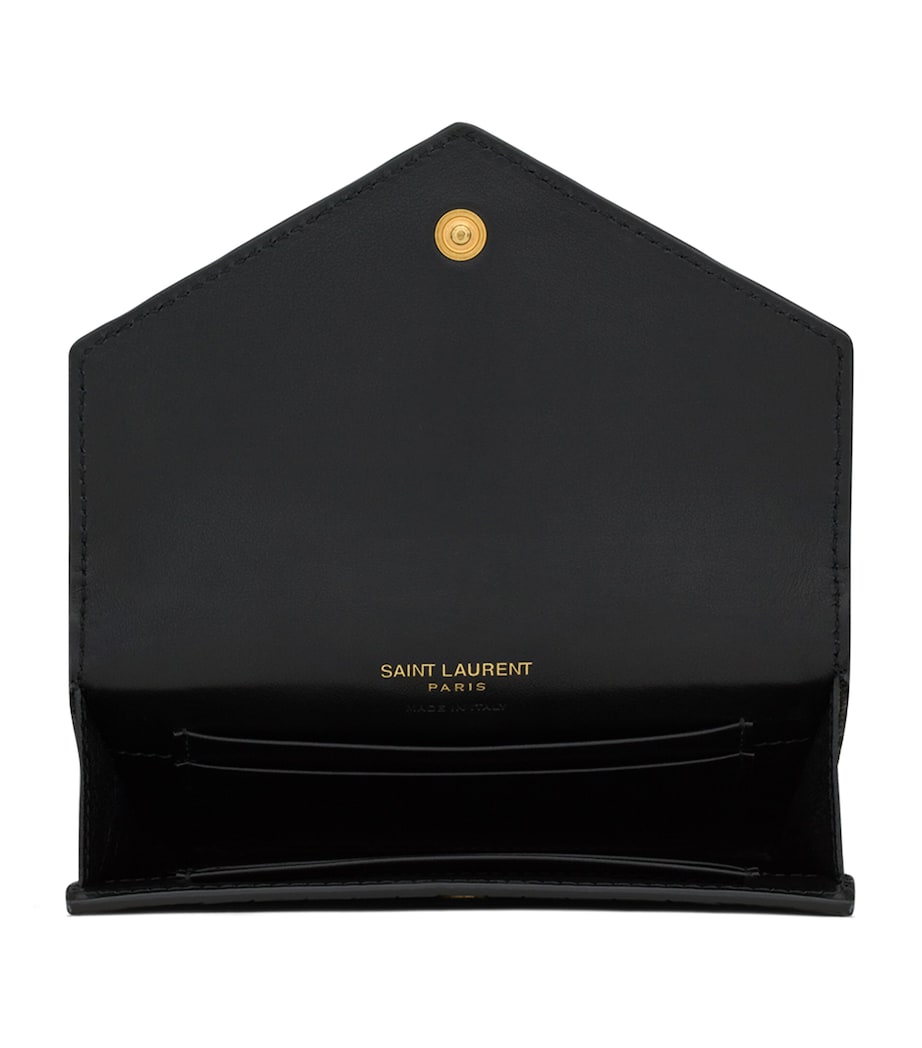 Small Cassandre Croc-Embossed Wallet 1000 Image 4