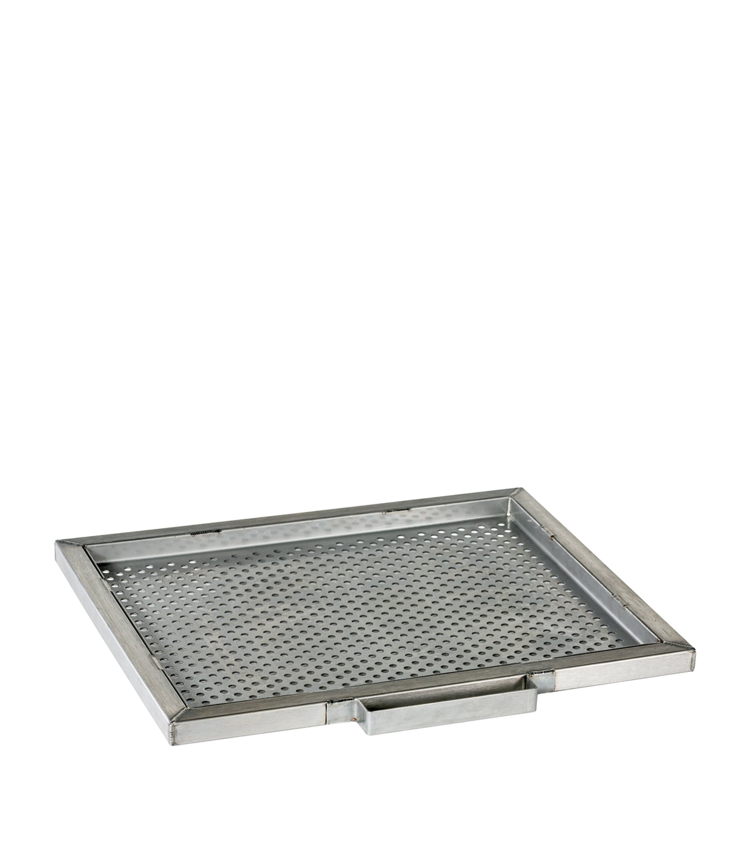 Charlie Oven Stainless Steel Perforated Plancha (35.5cm) | Kitchenware | Cookware | Pans | Designers | Charlie Oven