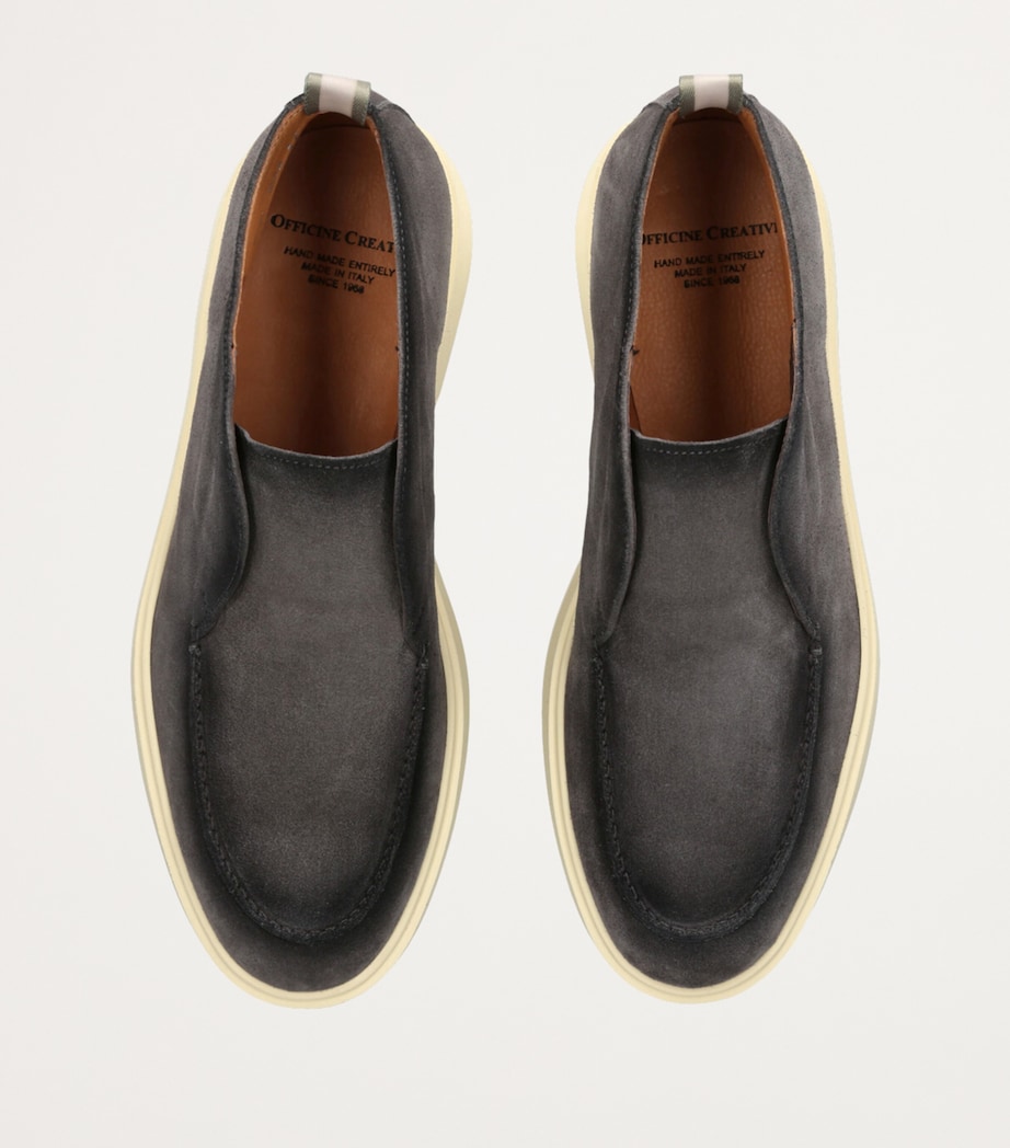 Suede Bones Ankle Boots GREY MIXED Image 4