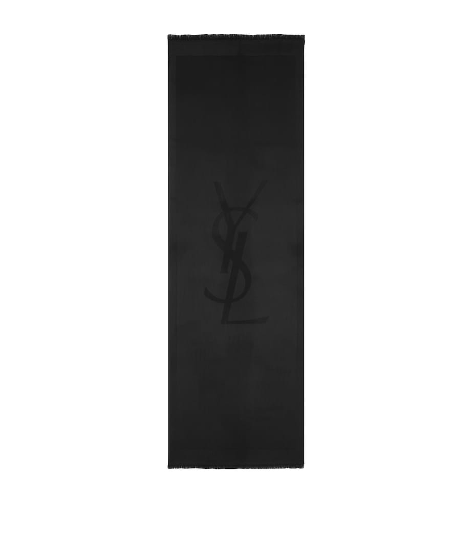 Wool Logo Scarf 1000 Image 1