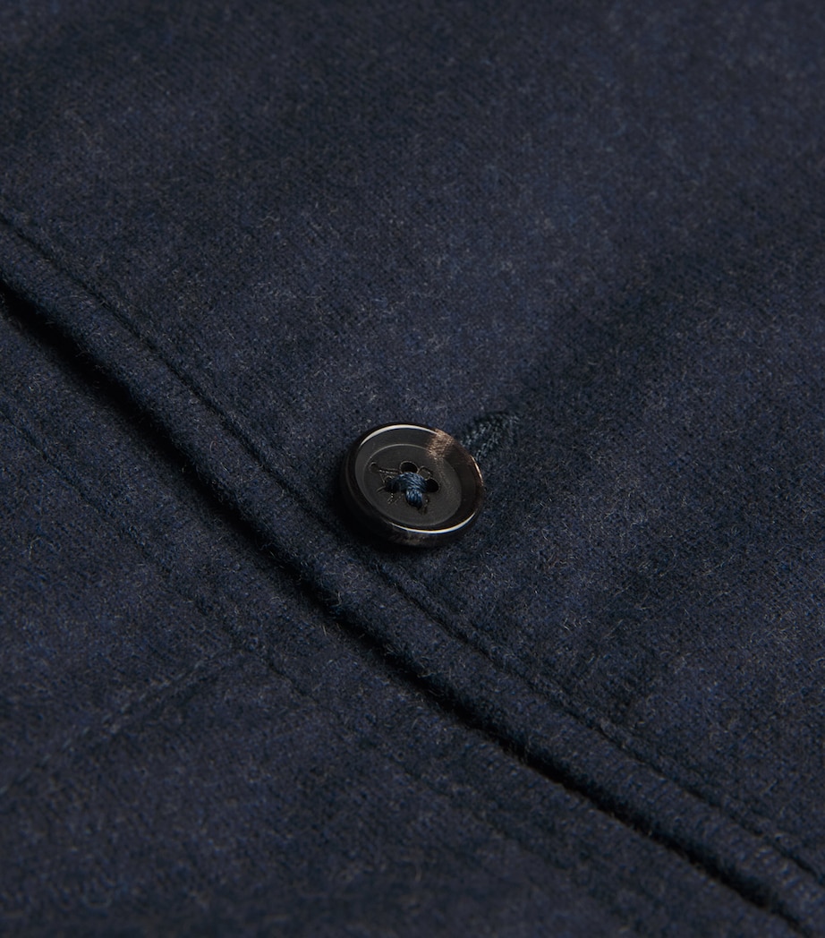 Wool-Cashmere-Blend Drawstring Trousers 800 Image 5