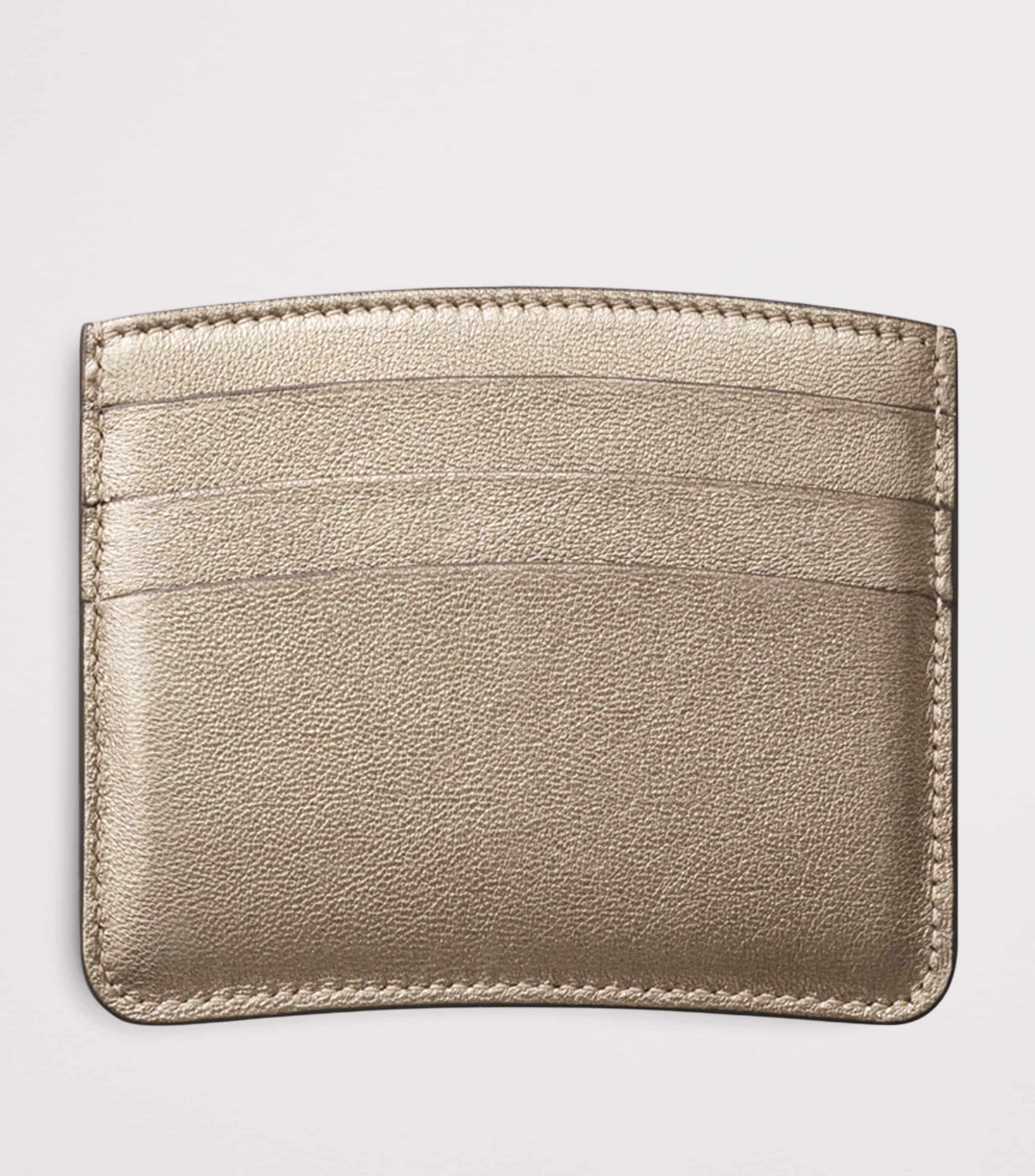 Cartier Lambskin Panthère de Cartier Card Holder Golden Image 2