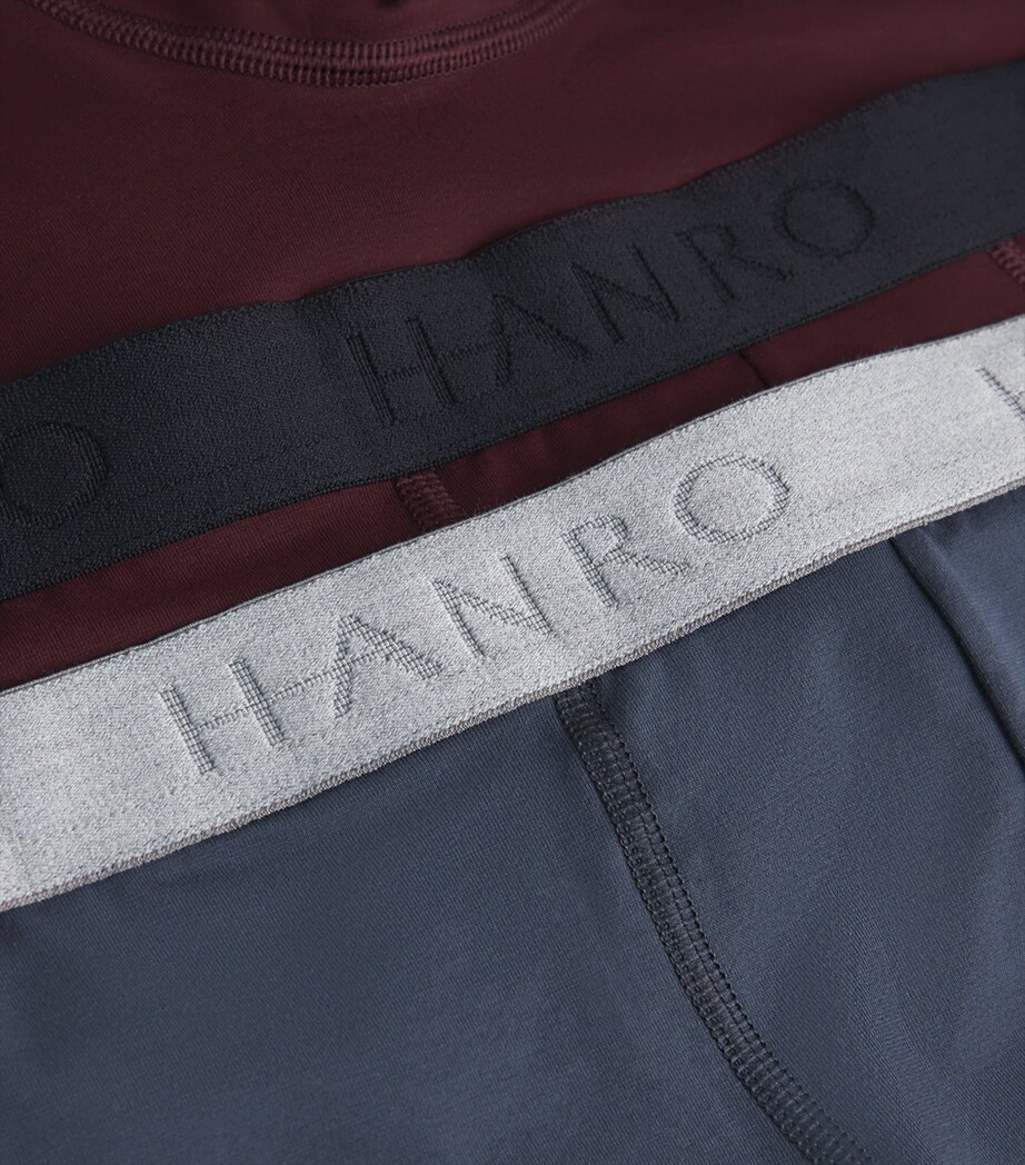 Stretch-Cotton Essentials Trunks (Pack of 2) 3047 BAROLO/OMBR BLU Image 5