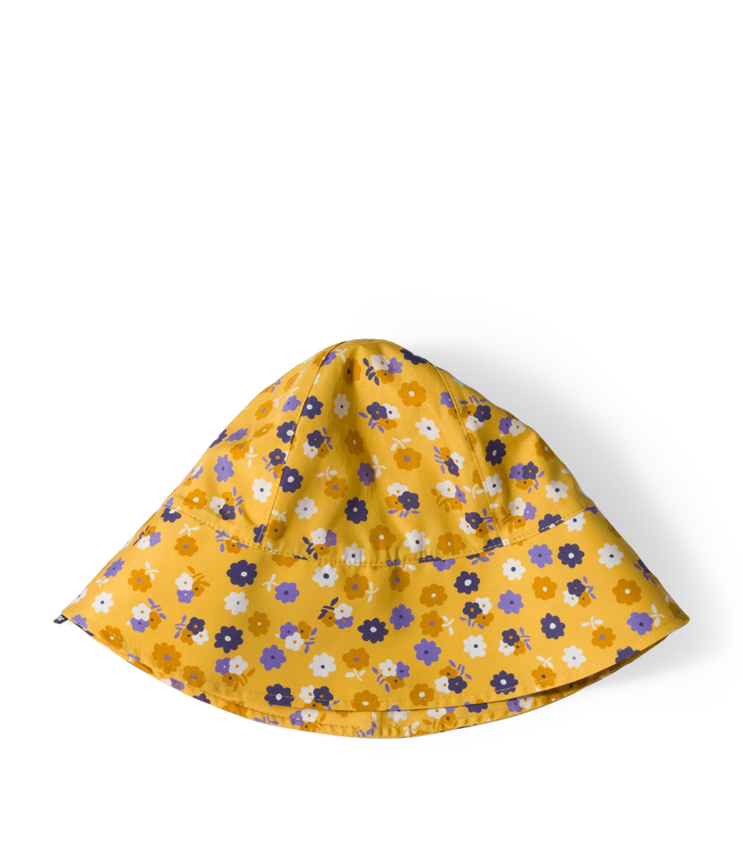 Miu Miu Cotton Floral Bucket Hat Yellow Image 1