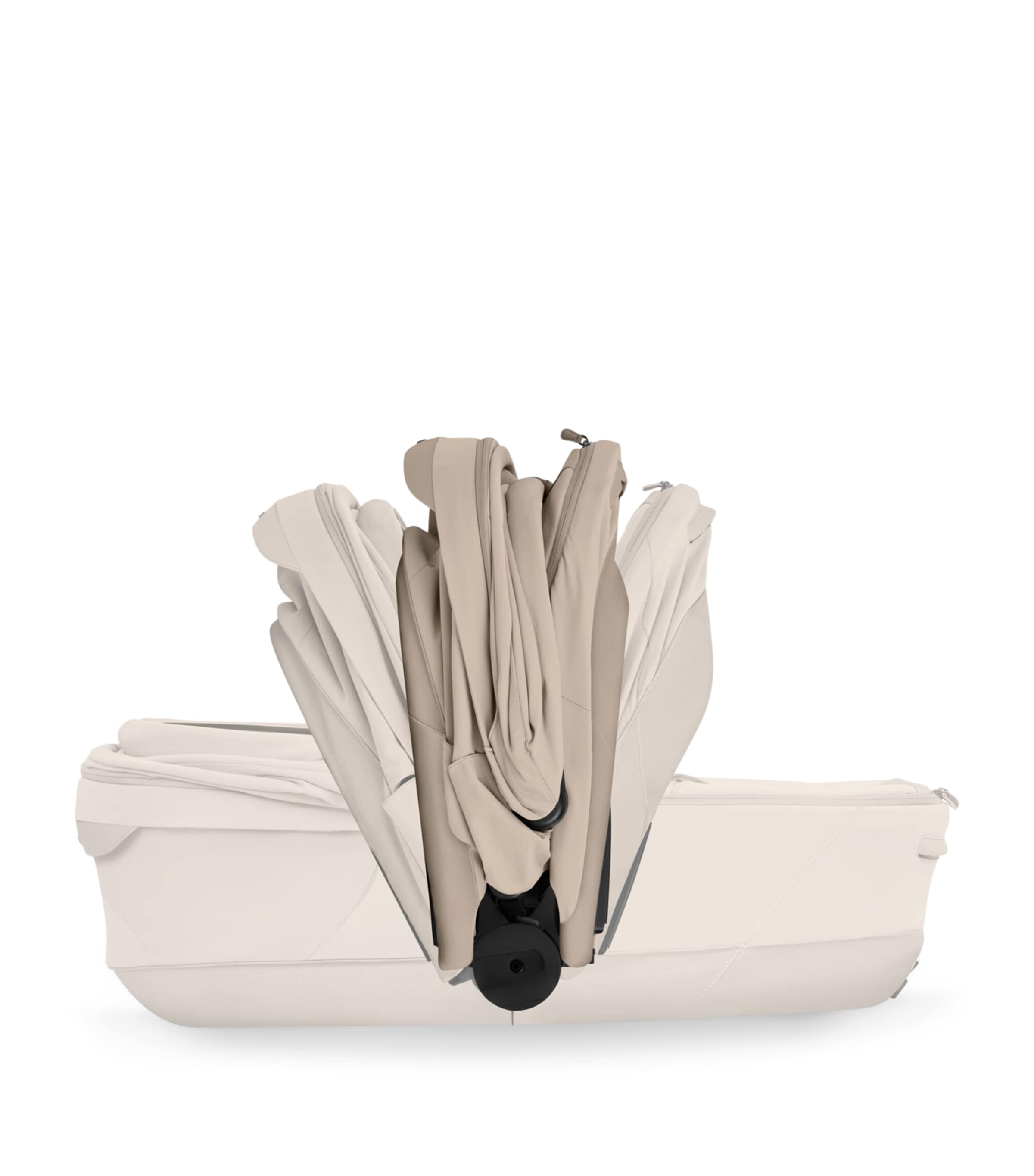 Cybex MIOS Fold Lux Carrycot Style Collection Cozy Beige Image 5