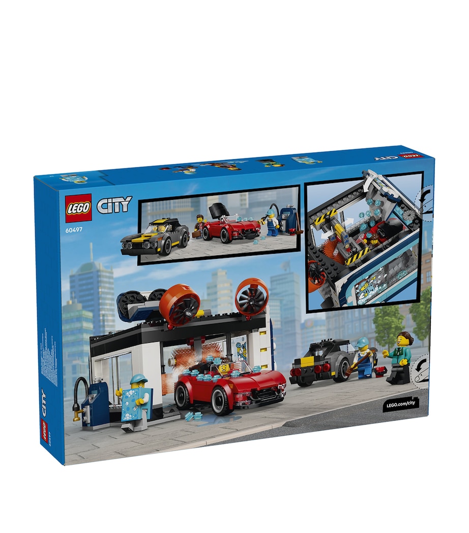 Lego City Drive-Through Car Wash Building Toy 60497 Image 2