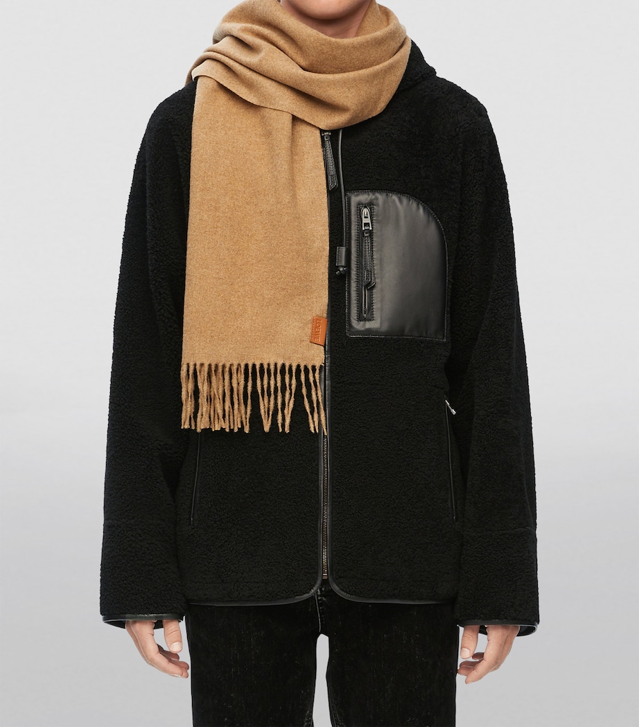 Cashmere Scarf BEIGE Image 2