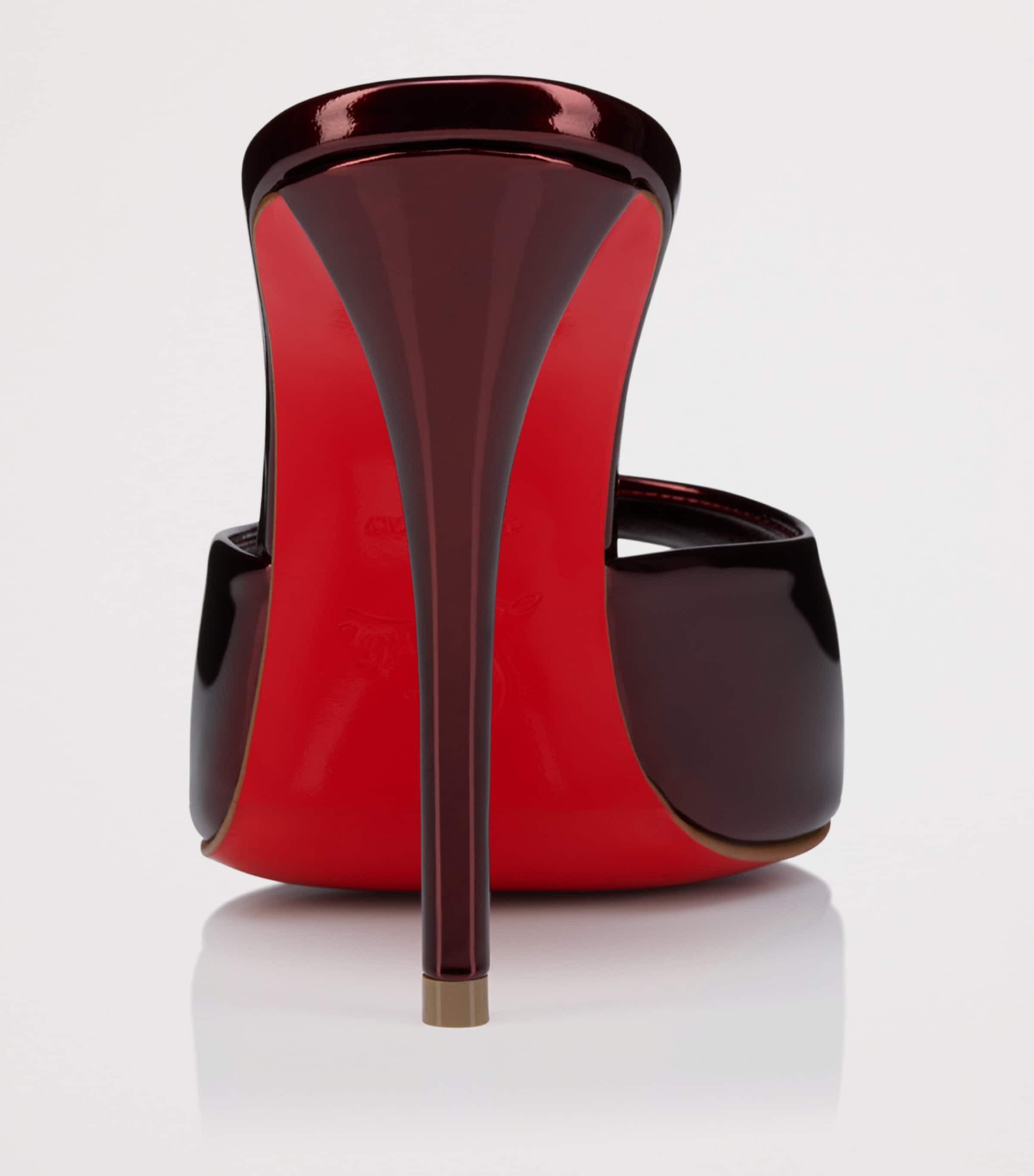 Miss Z Patent Leather Mules 100 7222 Image 3