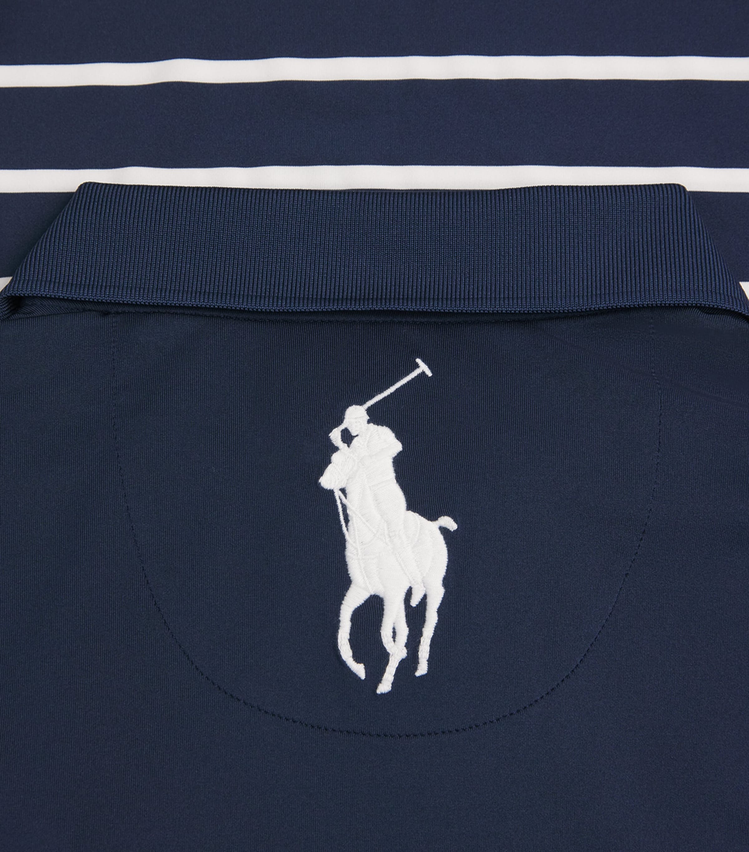 RLX Ralph Lauren Navy x Wimbledon Big Polo Pony Polo Shirt