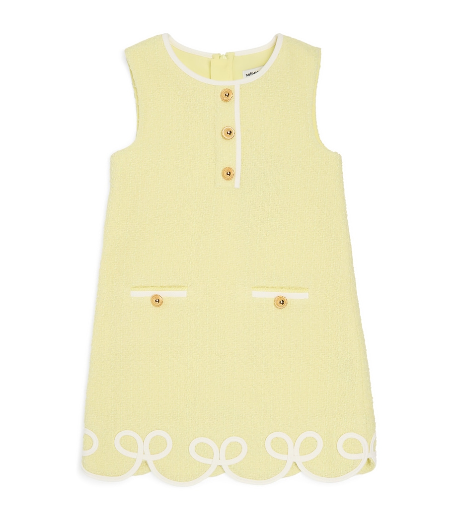 Bouclé Mini Dress (3-12 Years) YELLOW Image 1