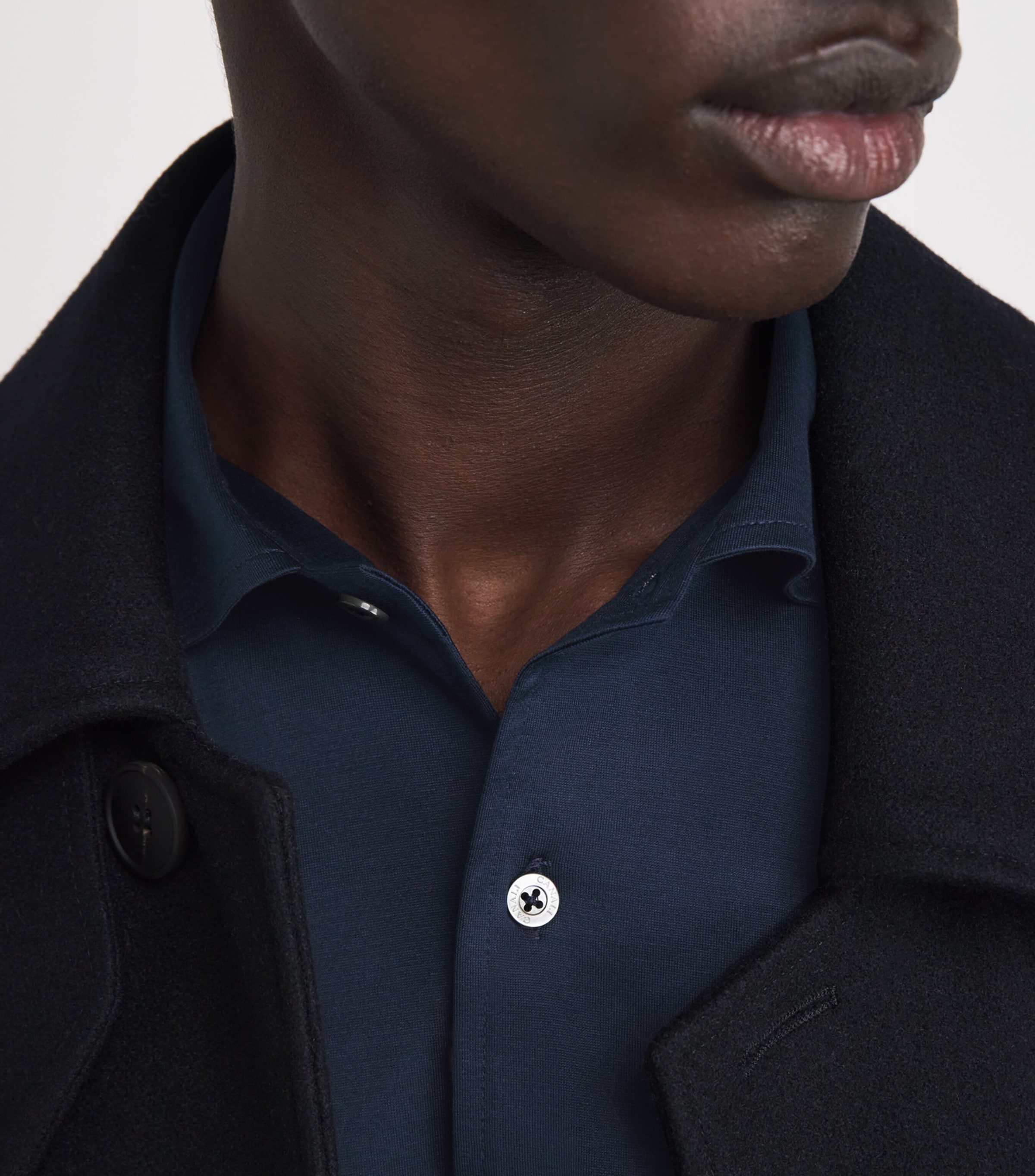 Cotton Cutaway Collar Shirt 301 Image 6