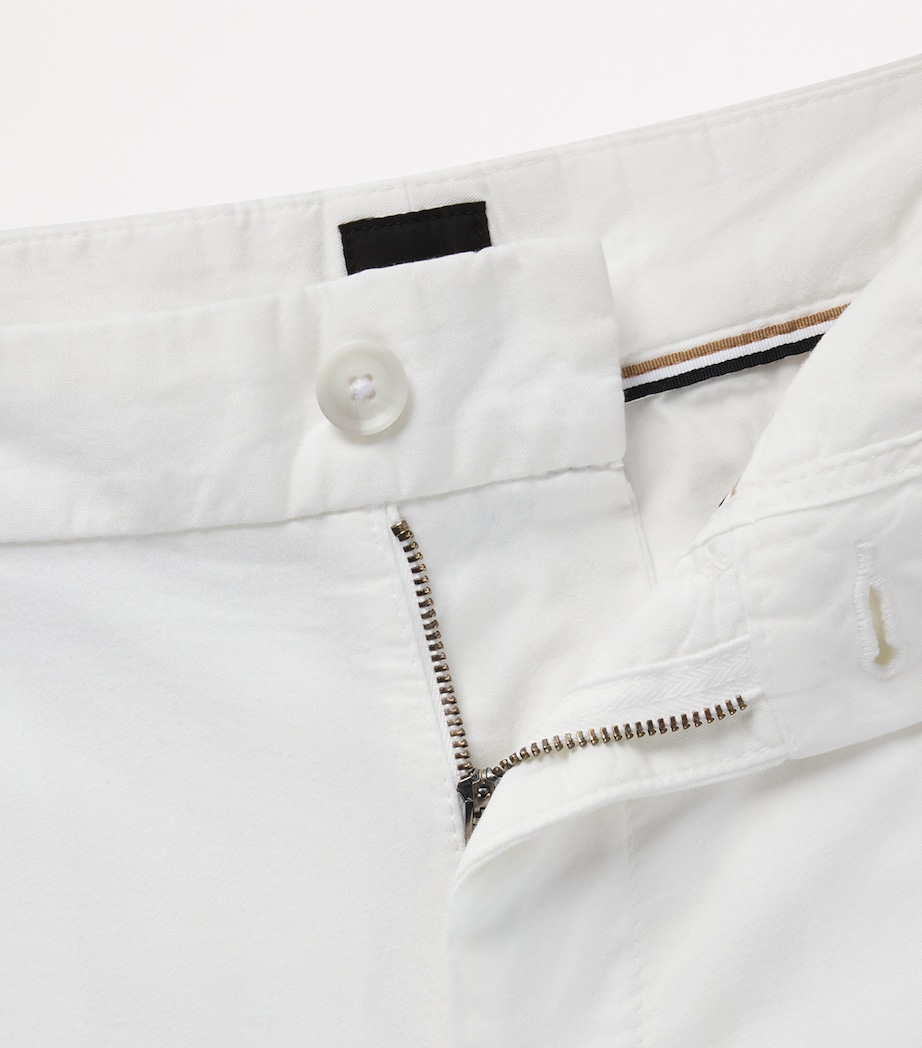 Stretch-Cotton Slim Shorts 100 Image 5