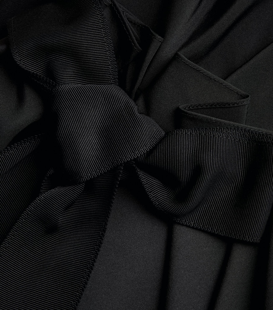 One-Shoulder Column Gown BLACK 001 Image 5