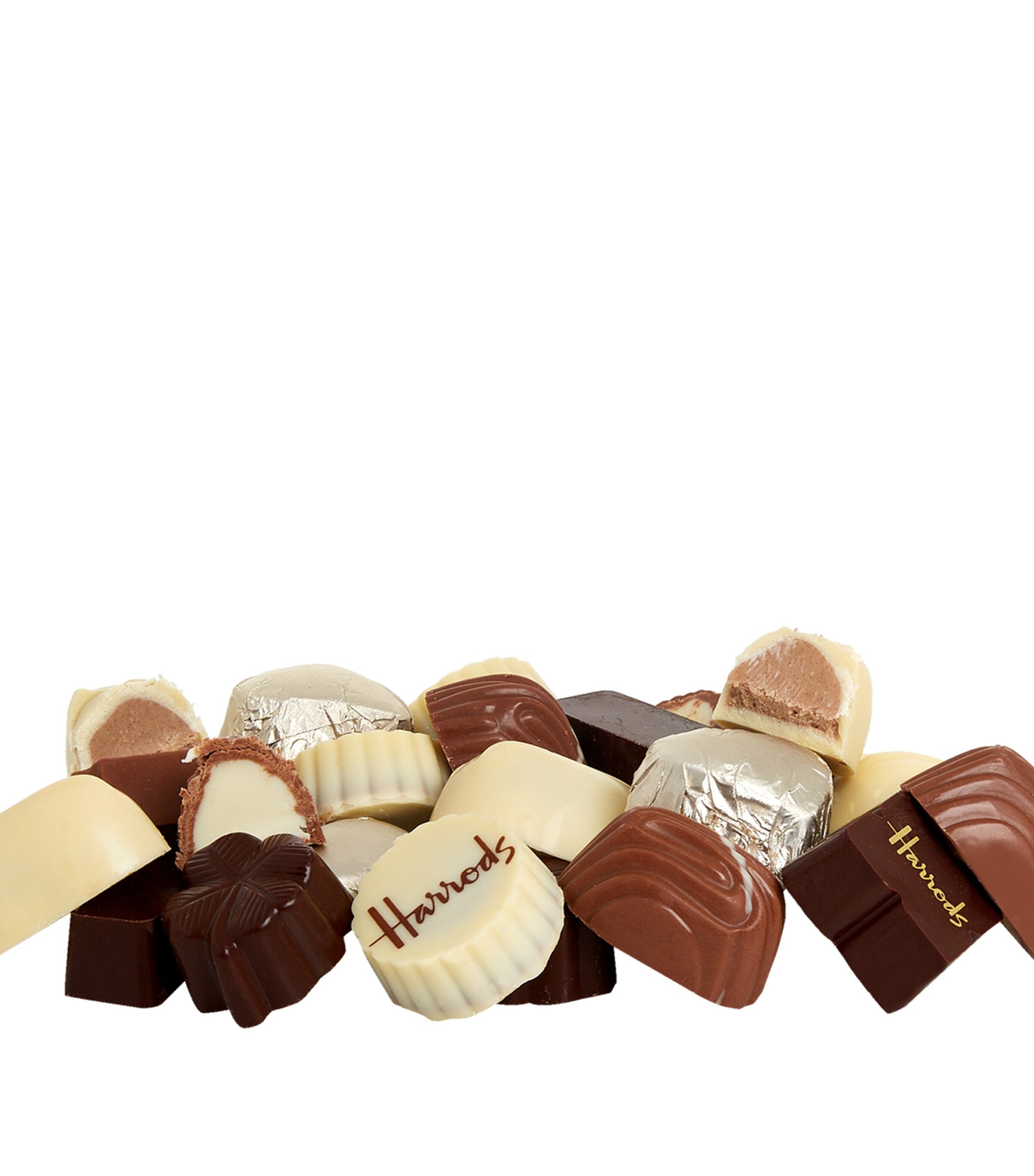 Harrods No Added Sugar Belgian Chocolates (450g) Image 2