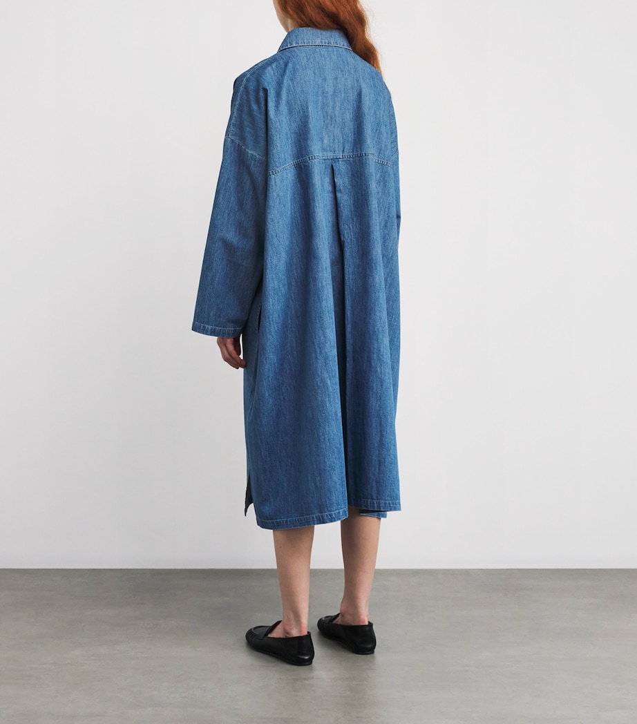 Denim A-Line Shirt DENIMLIGHT Image 3