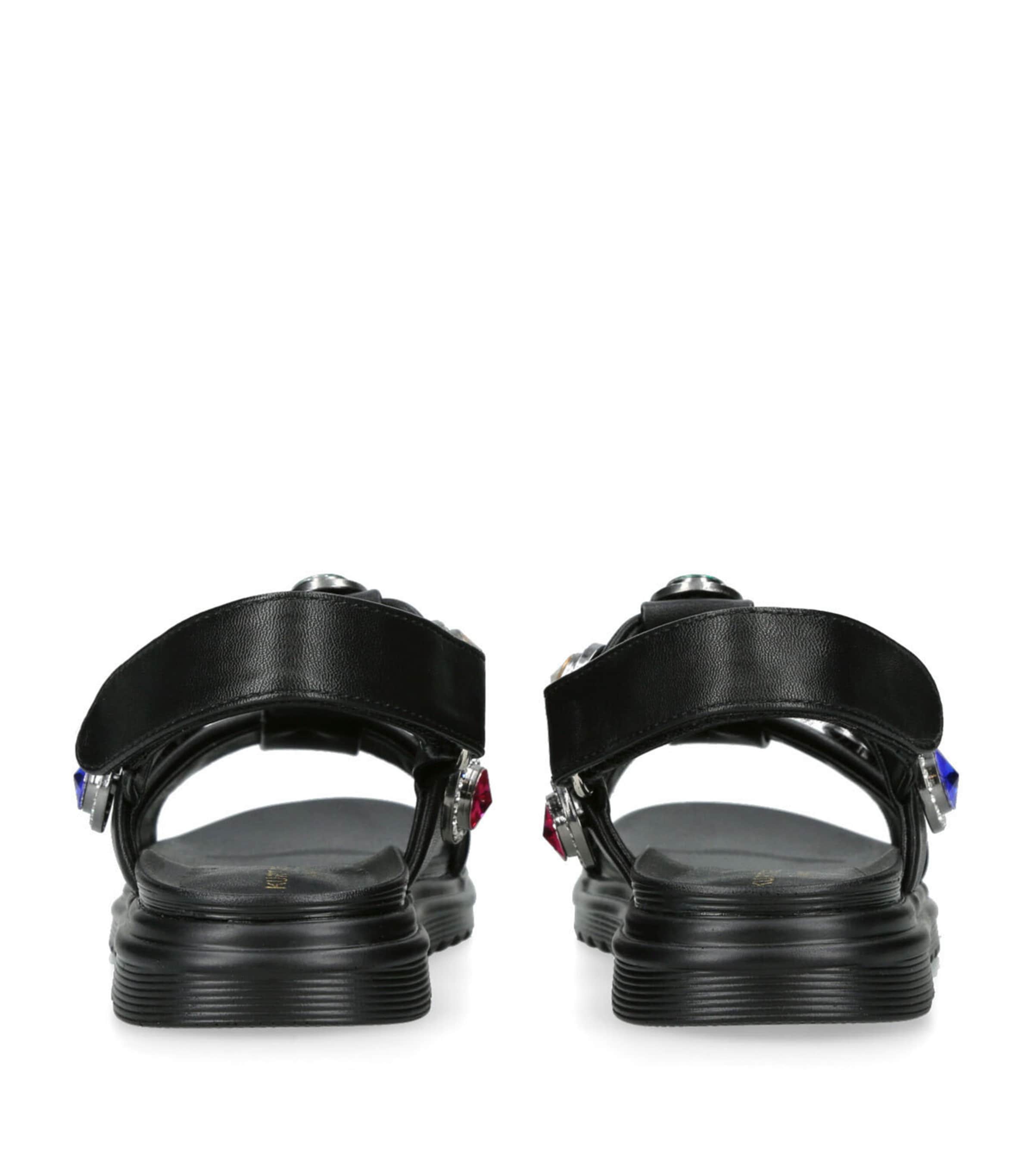 Kurt Geiger London Mini Orson Crystal Sandals Black/comb Image 2