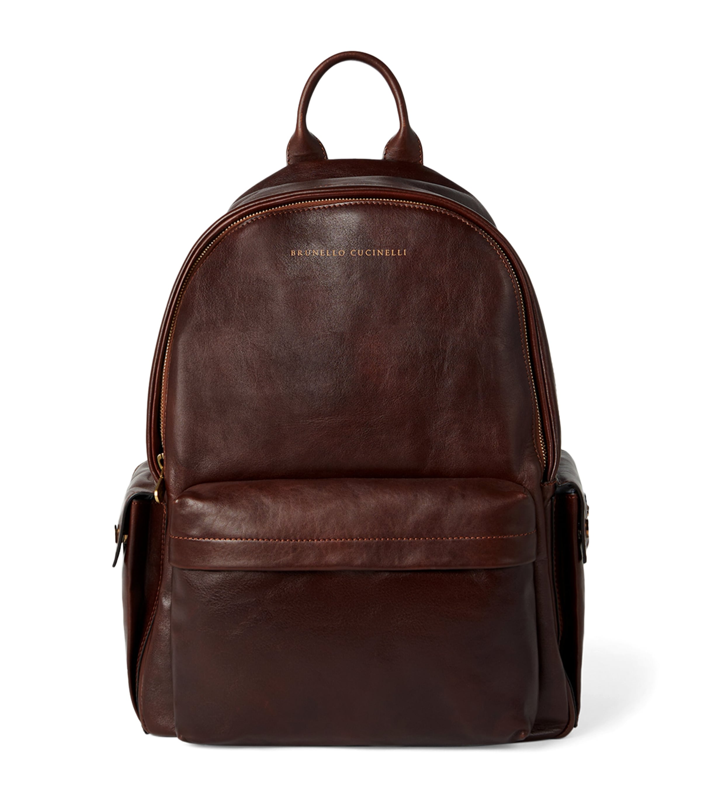 BRUNELLO CUCINELLI メタリックゴールドリュック大幅値下げです Brunello Cucinelli Purple Calfskin Travel Backpack | Harrods KW