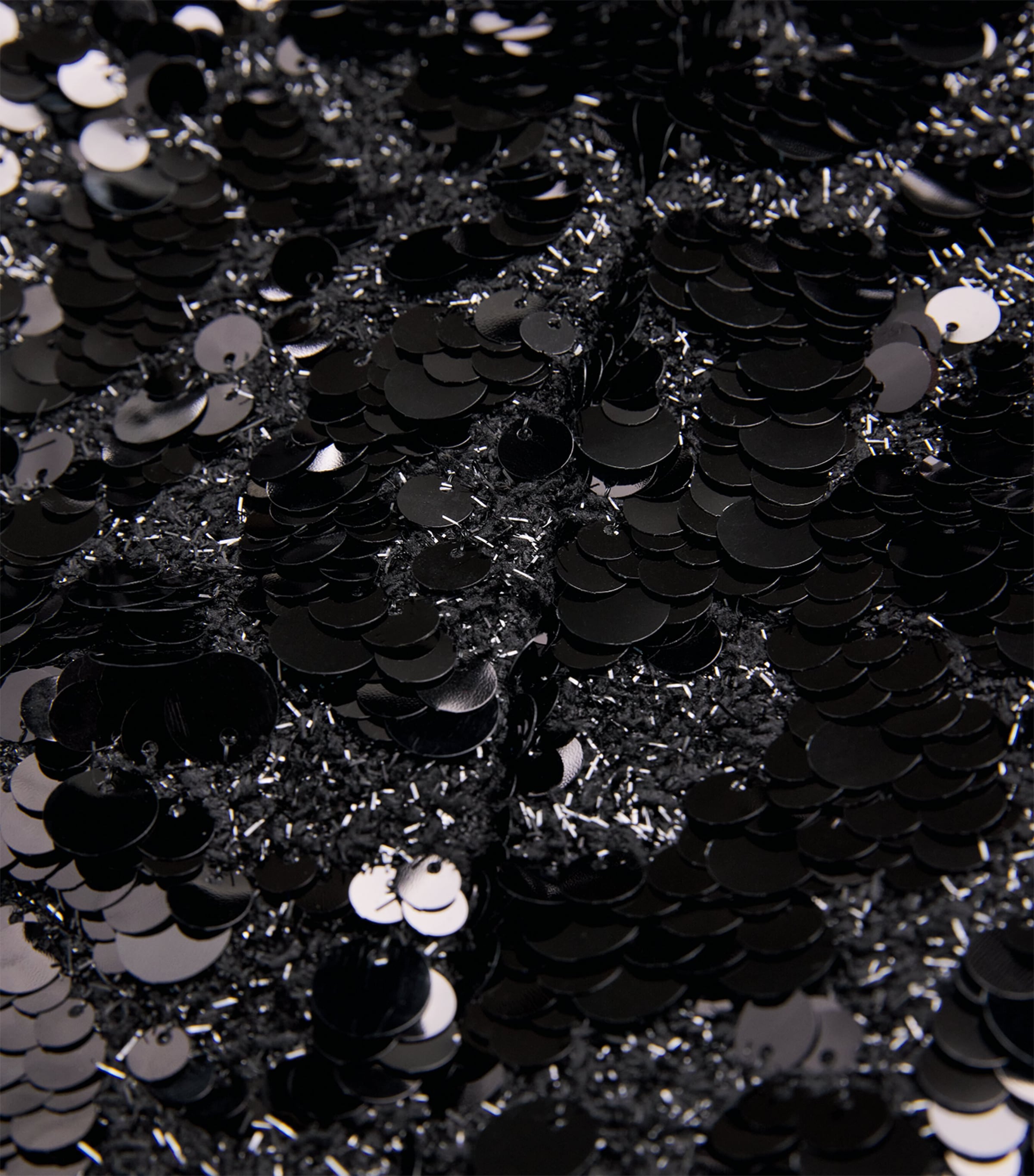 Sequinned Shai Jacket BLAC BLACK Image 5