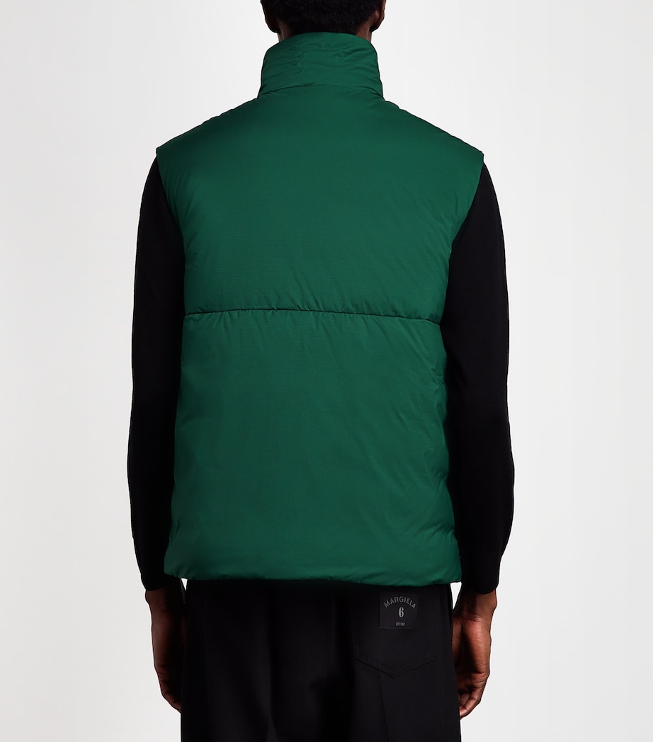 Canada Goose Mens Down Water-Repellent Packable Lodge Gilet Glade Green Image 5