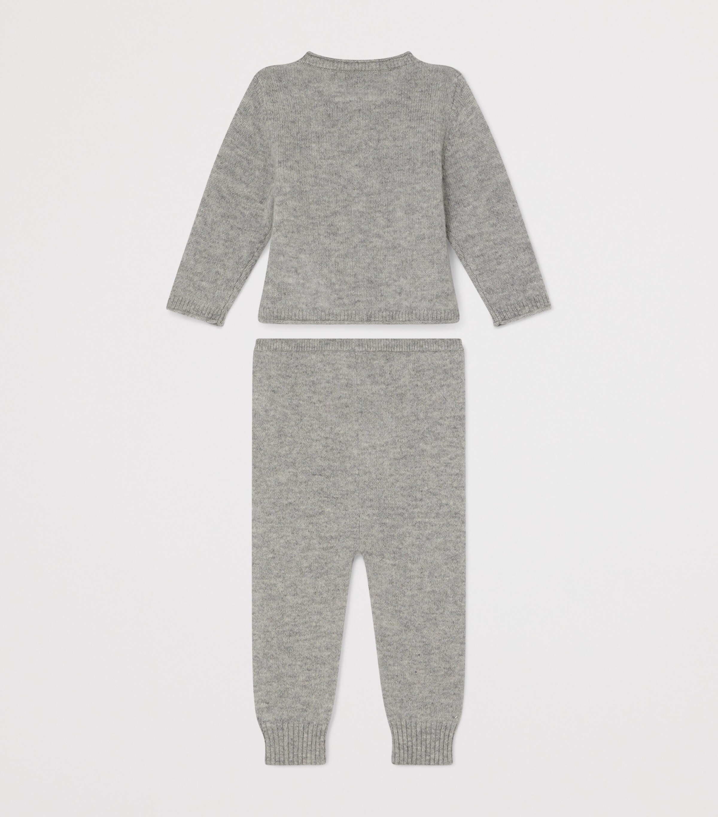 Cashmere Cardigan (24-36 Months) GRIS CHINE C. Image 2
