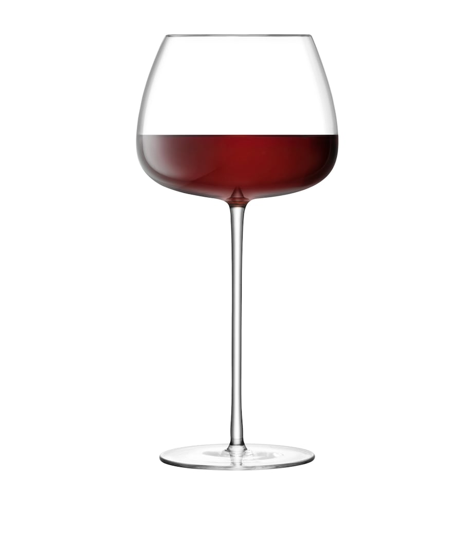 Set of 2 Wine Culture Red Wine Balloon Glasses (590ml) CLEAR Image 3