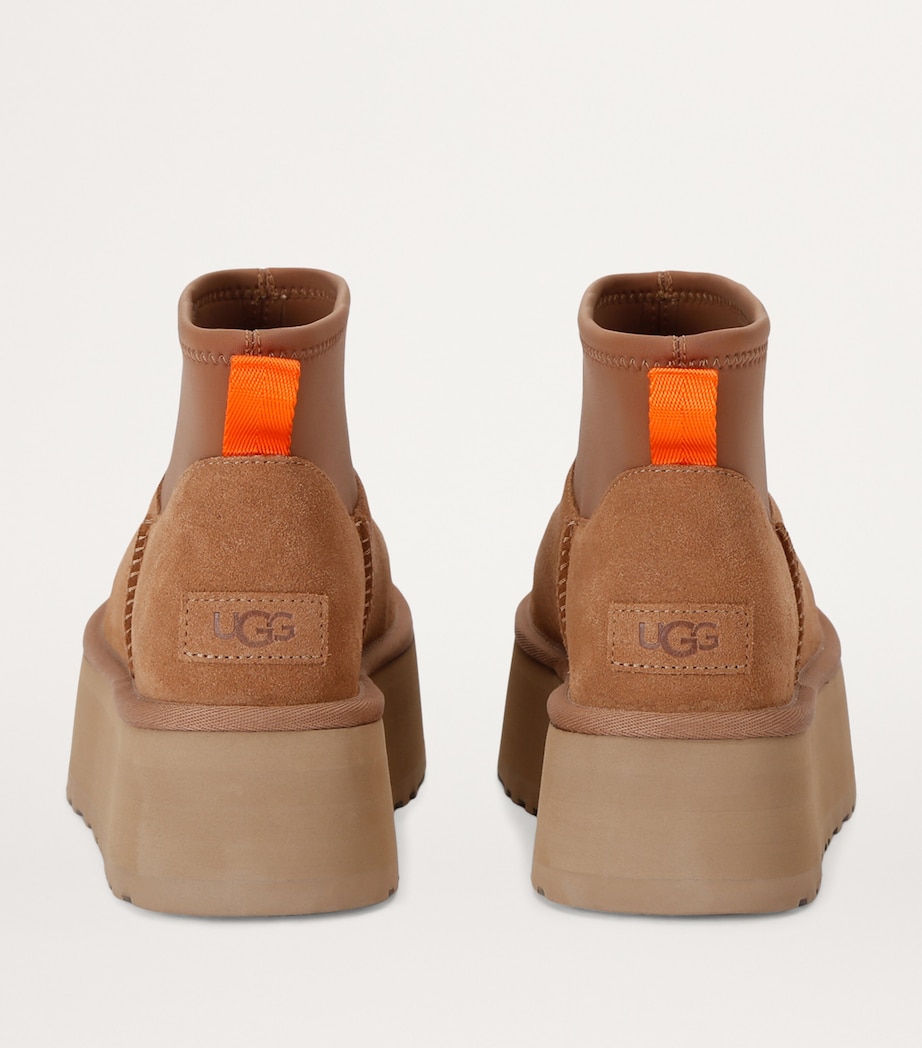 Classic Mini Dipper Platform Boots 50 TAN Image 2