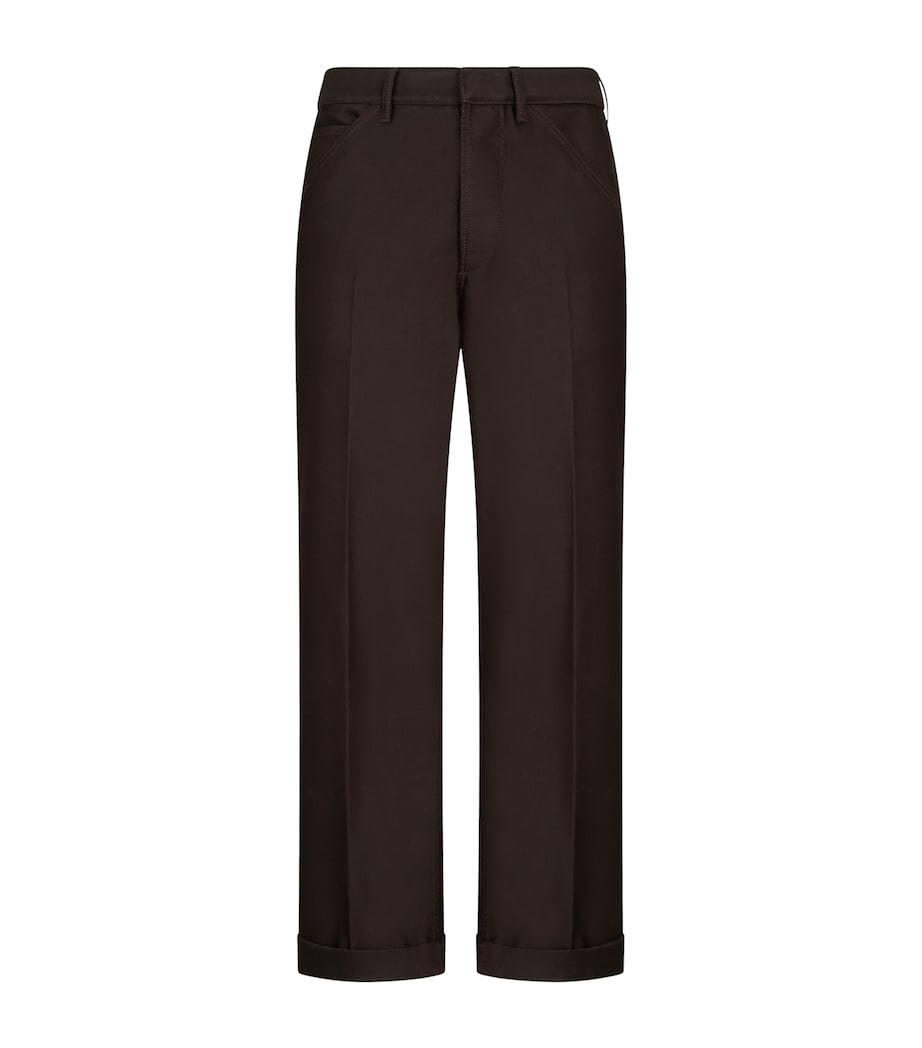 TOM FORD Mens Cotton Carpenter Trousers Edb Image 1