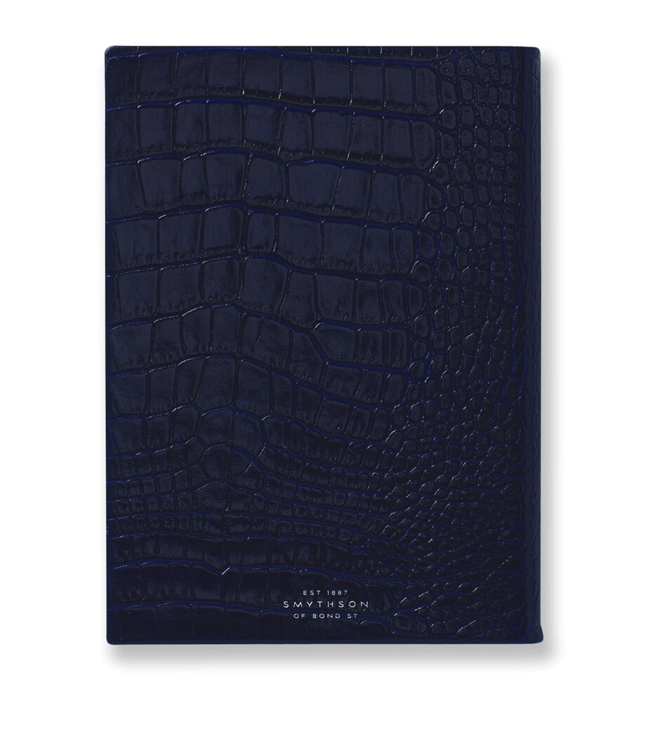 Leather Mara Soho A5 Notebook BLUE Image 2