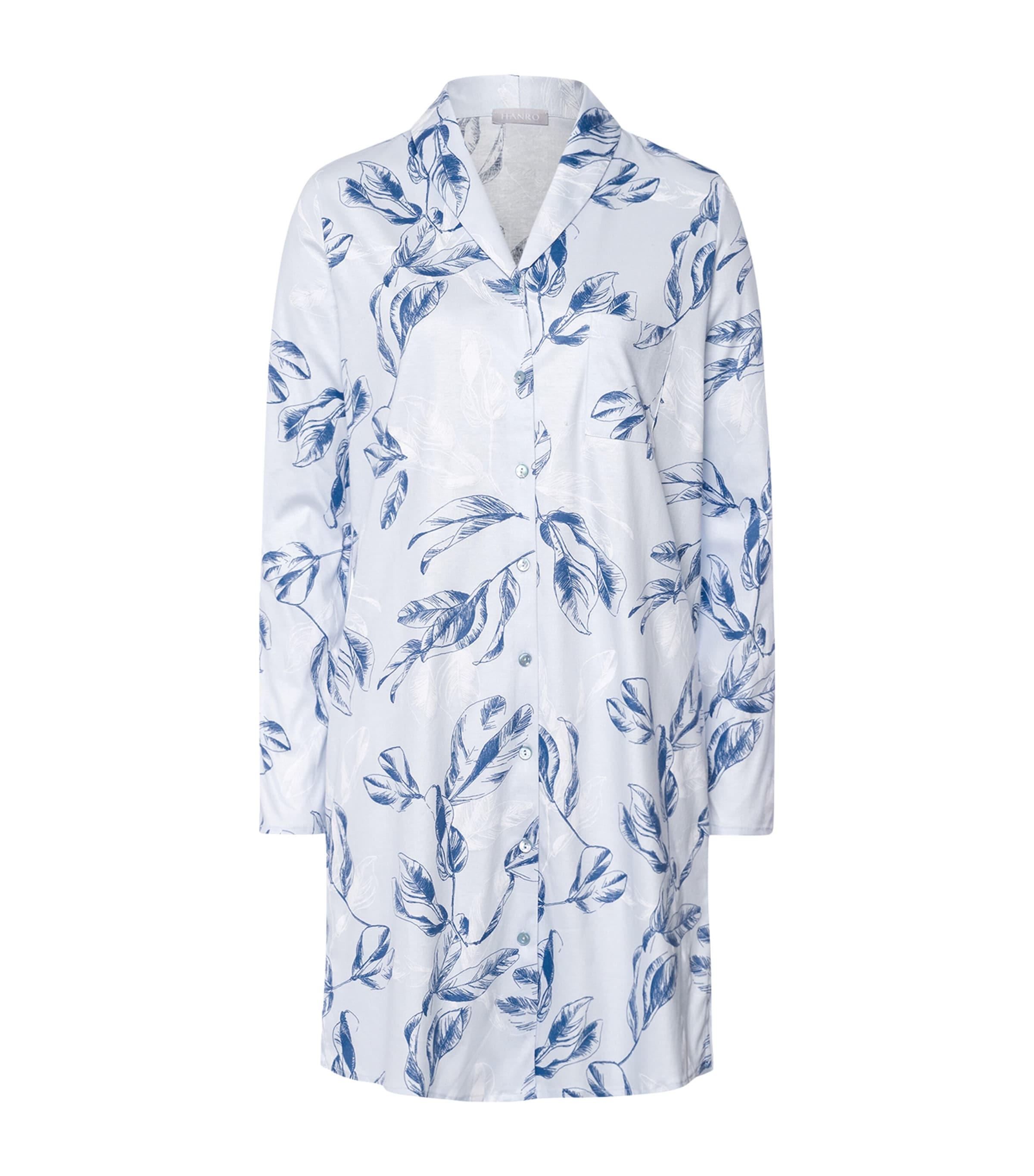 Hanro Cotton Garden Print Nightdress In Multi