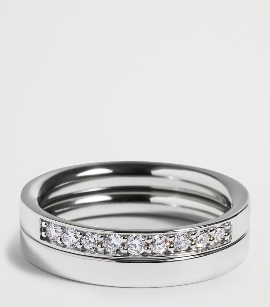Monica Vinader Sterling Silver Essential Stacking Ring Silver Image 4
