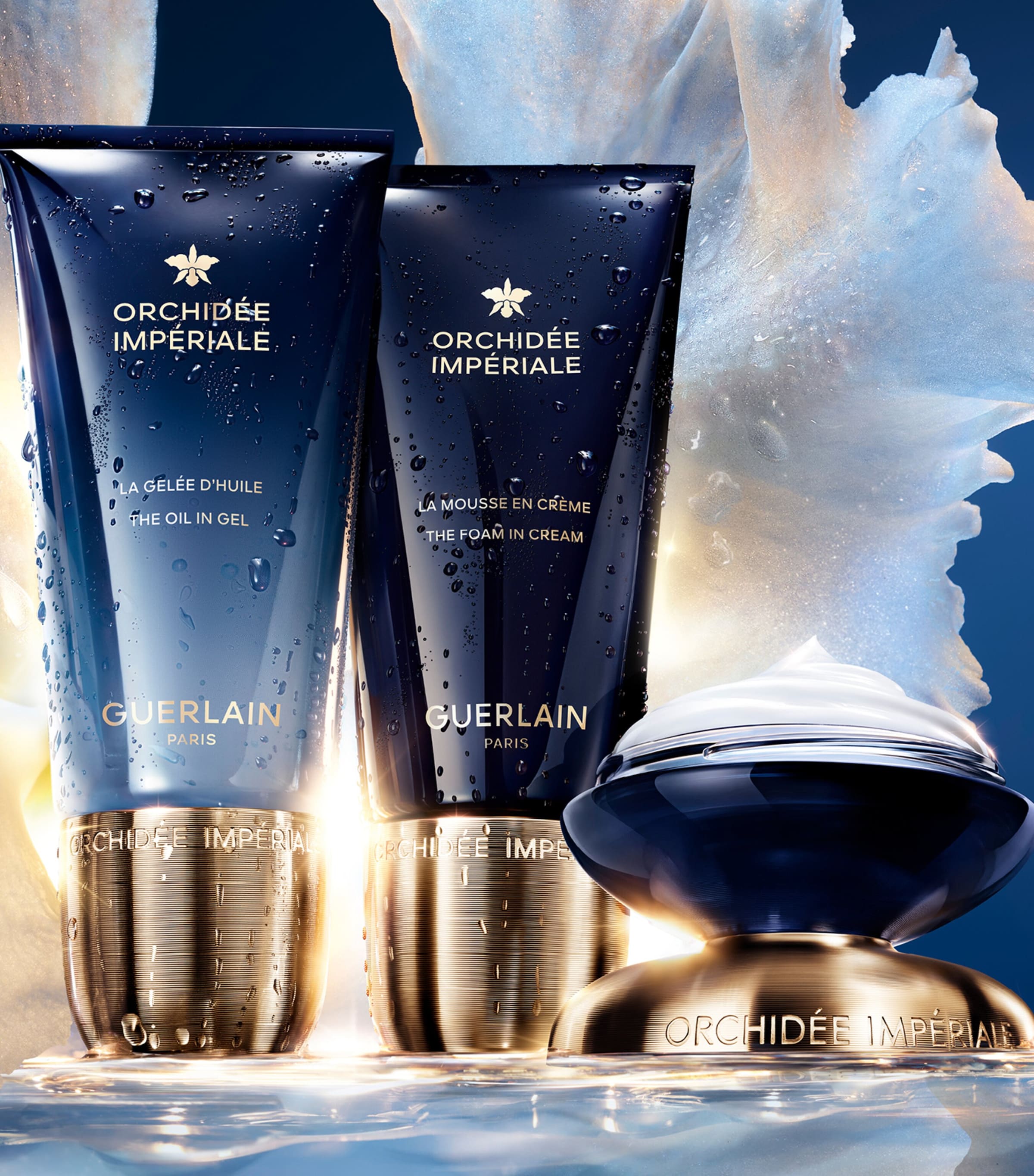 フェイスクリーム GUERLAIN ORCHIDEE IMPERIALE 15mL Guerlain Orchidée Impériale The Foam in Cream Cleanser (150ml